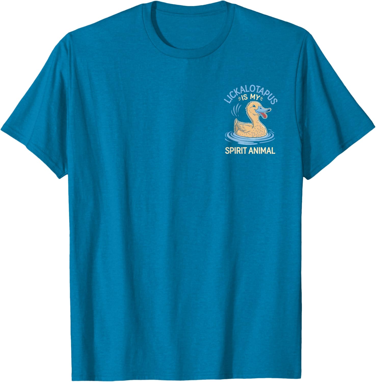 Funny Lickalotapus Spirit Animal T-Shirt for Meme Lovers and Friends - 9