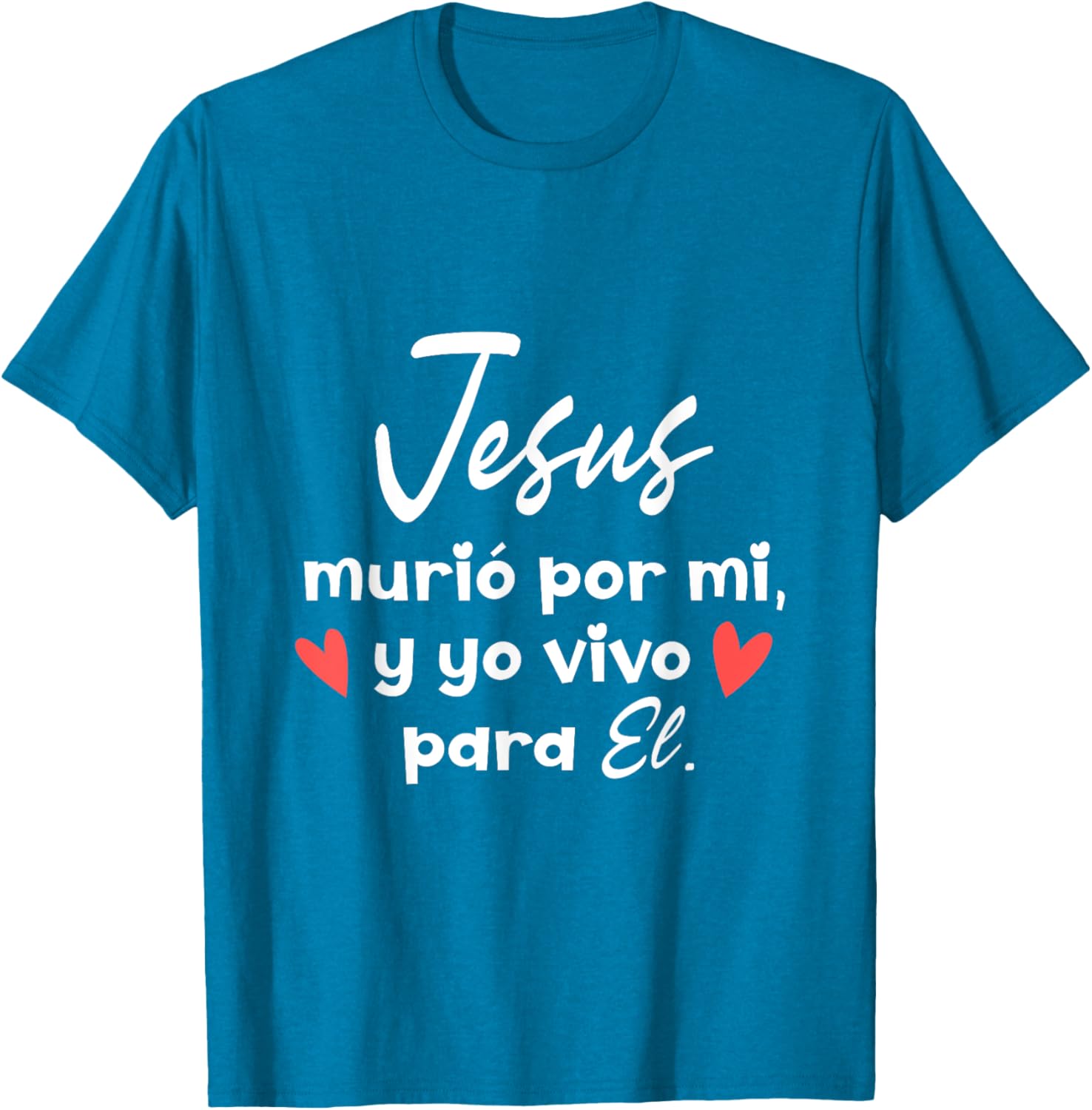 Inspirational Jesus Died For Me Christian T-Shirt for Faithful Living - 5