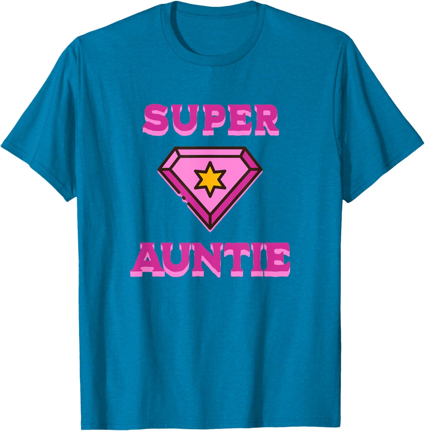 Funny Super Auntie T-Shirt for Mother's Day Gift - Cute and Comfy Apparel - 16