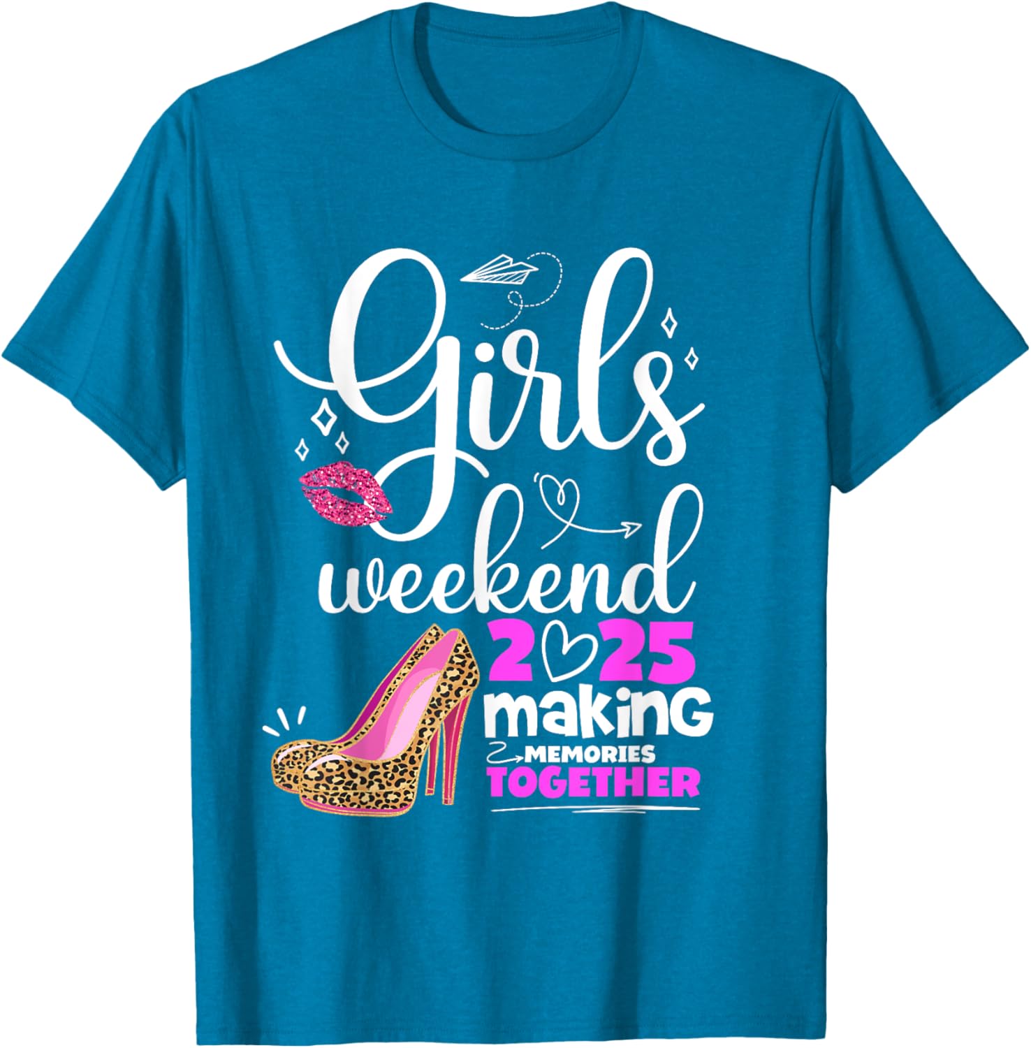 Girls Weekend 2025 Matching T-Shirt for Fun Girls Trip Vibes - 13
