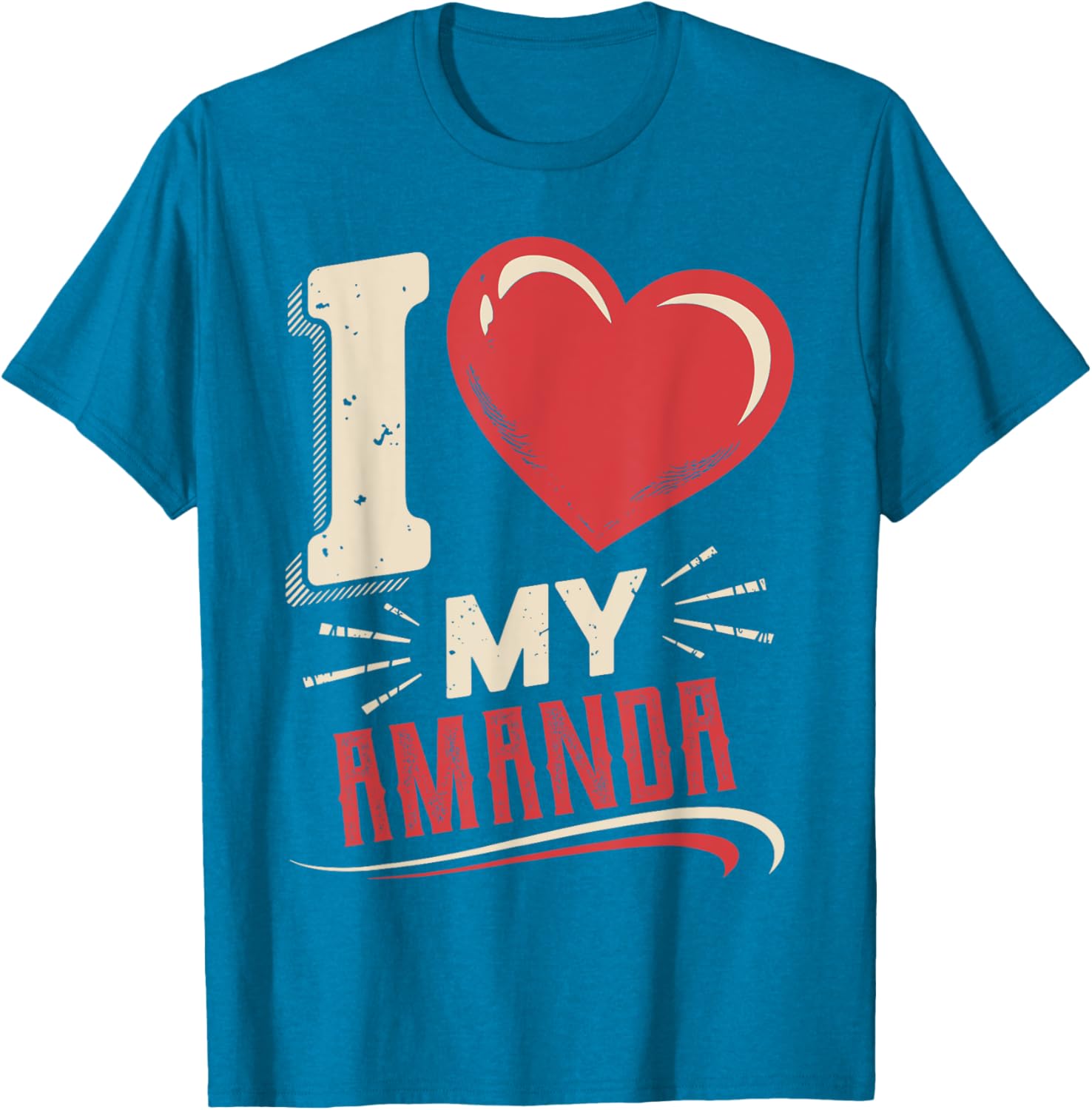 I Love My AMANDA T-Shirt Perfect Gift for AMANDA - Stylish and Fun Design - 14