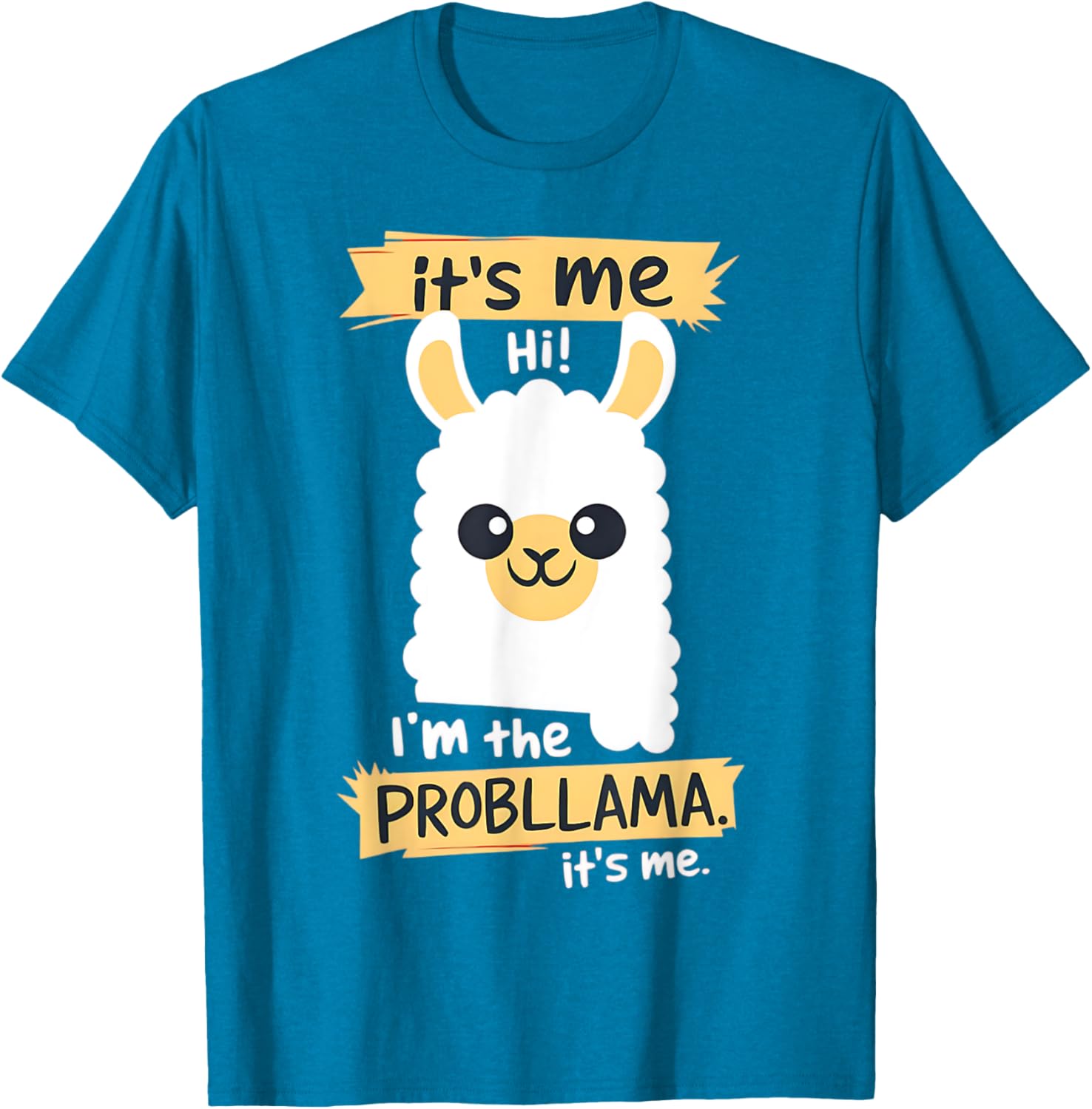 Funny Probllama Llama Pun T-Shirt for Animal Lovers and Humor Fans - 18