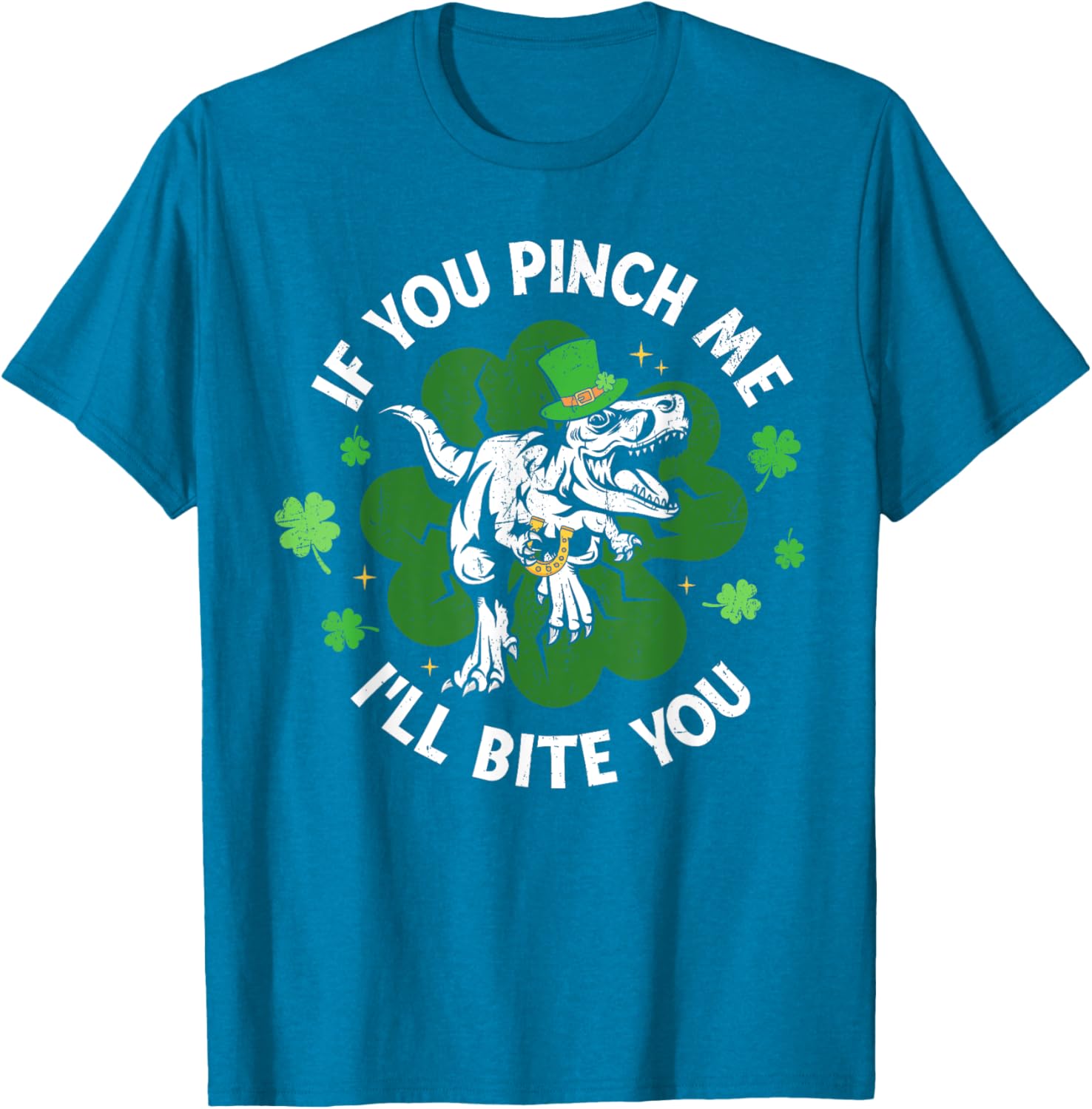 Funny Dinosaur T-Shirt for Men and Women - If You Pinch Me I'll Bite You - 8
