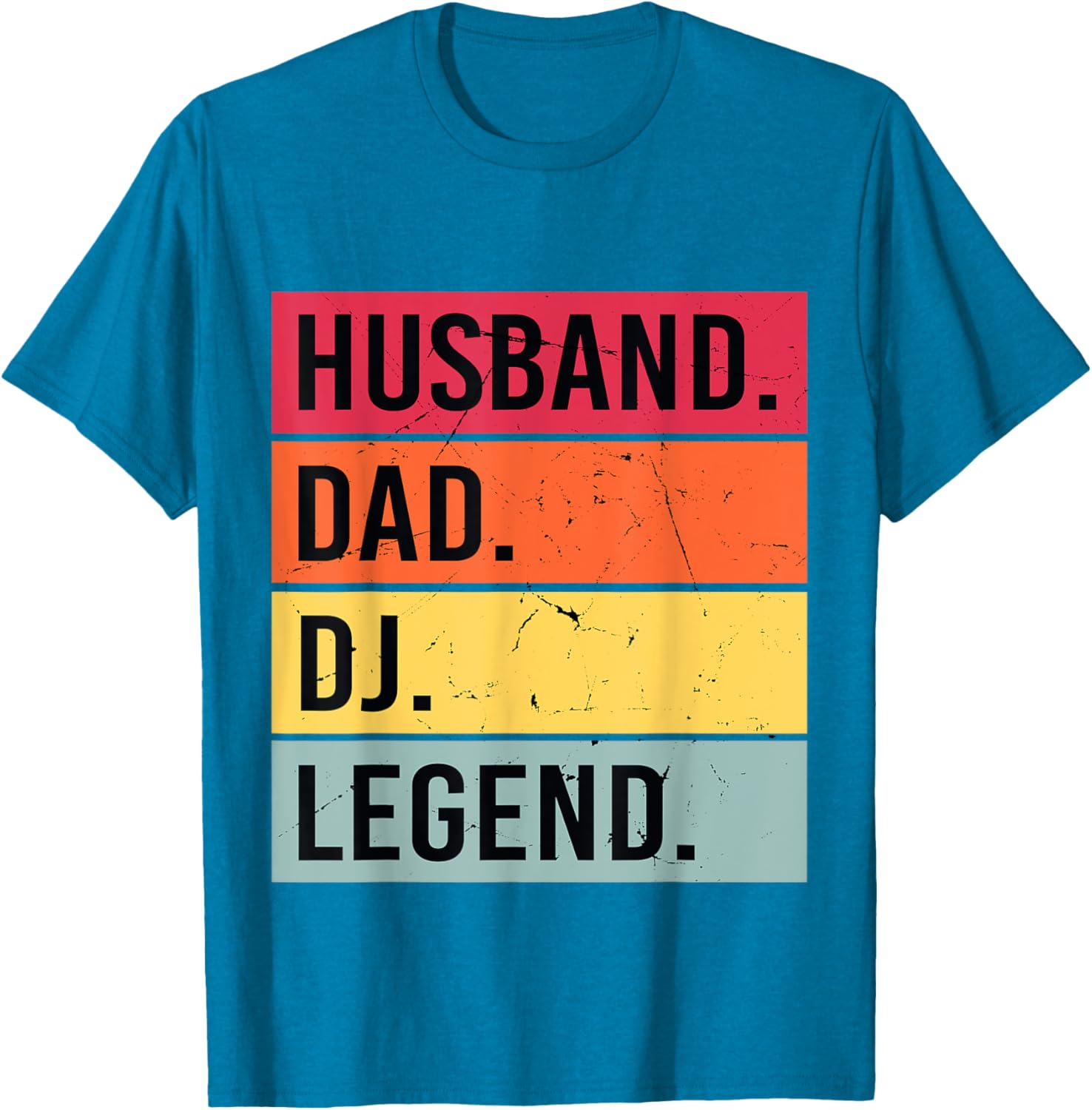 Husband Dad DJ Legend T-Shirt for Father's Day Music Lovers - 17