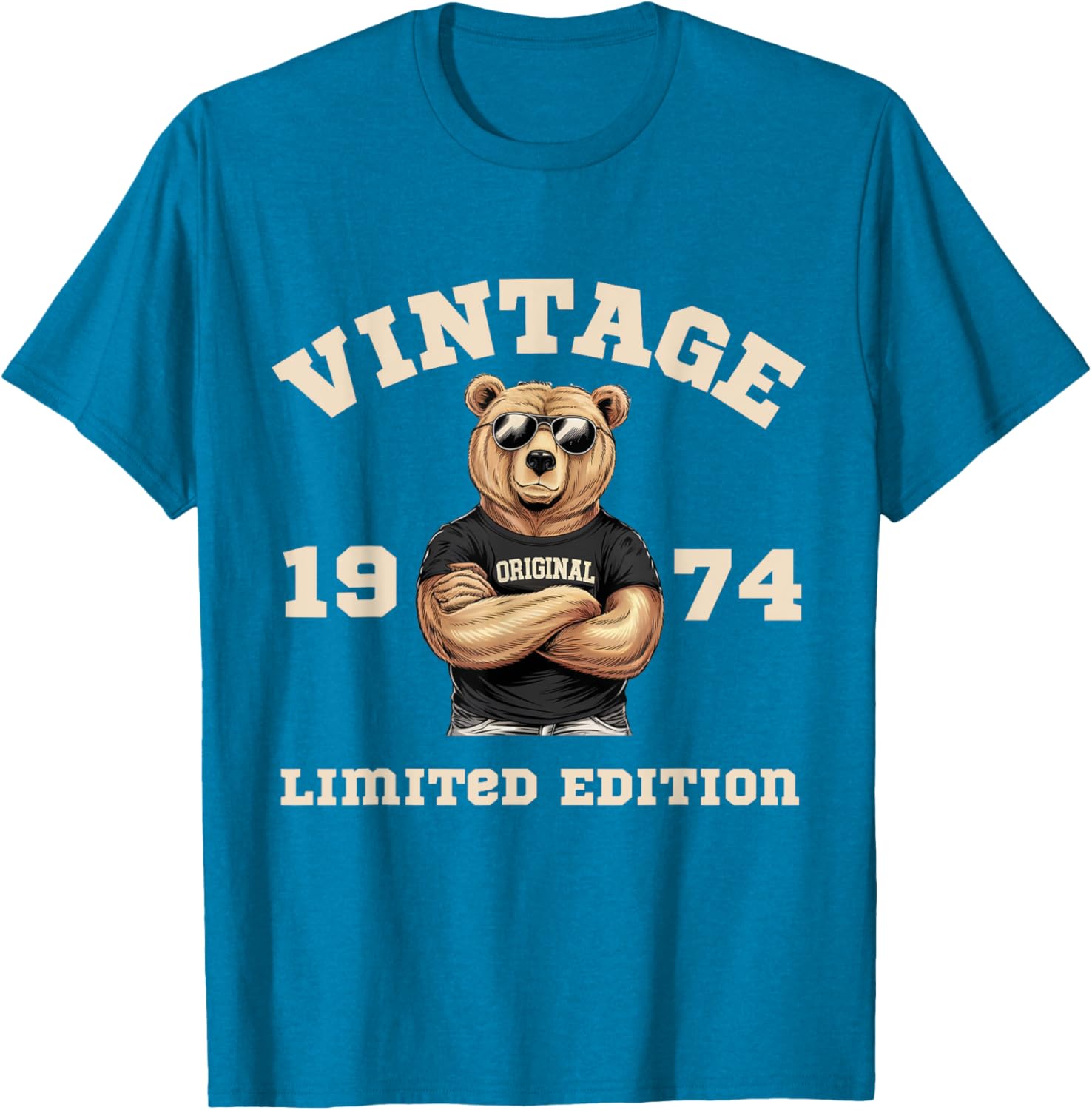 Mens Vintage 51st Birthday Teddy Bear T-Shirt 1974 Gift Idea - 13