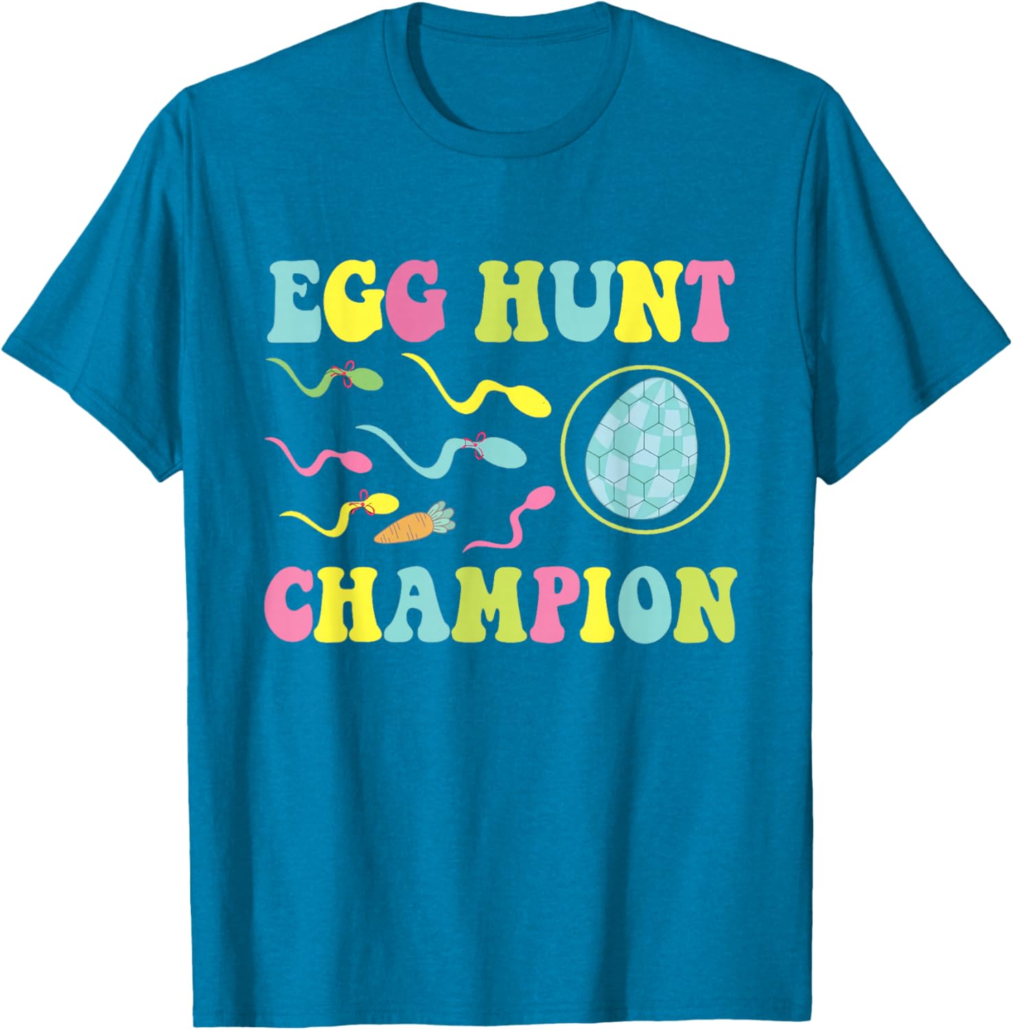 Funny Dad Easter Pregnancy Announcement T-Shirt for Egg Hunt Champions - 14