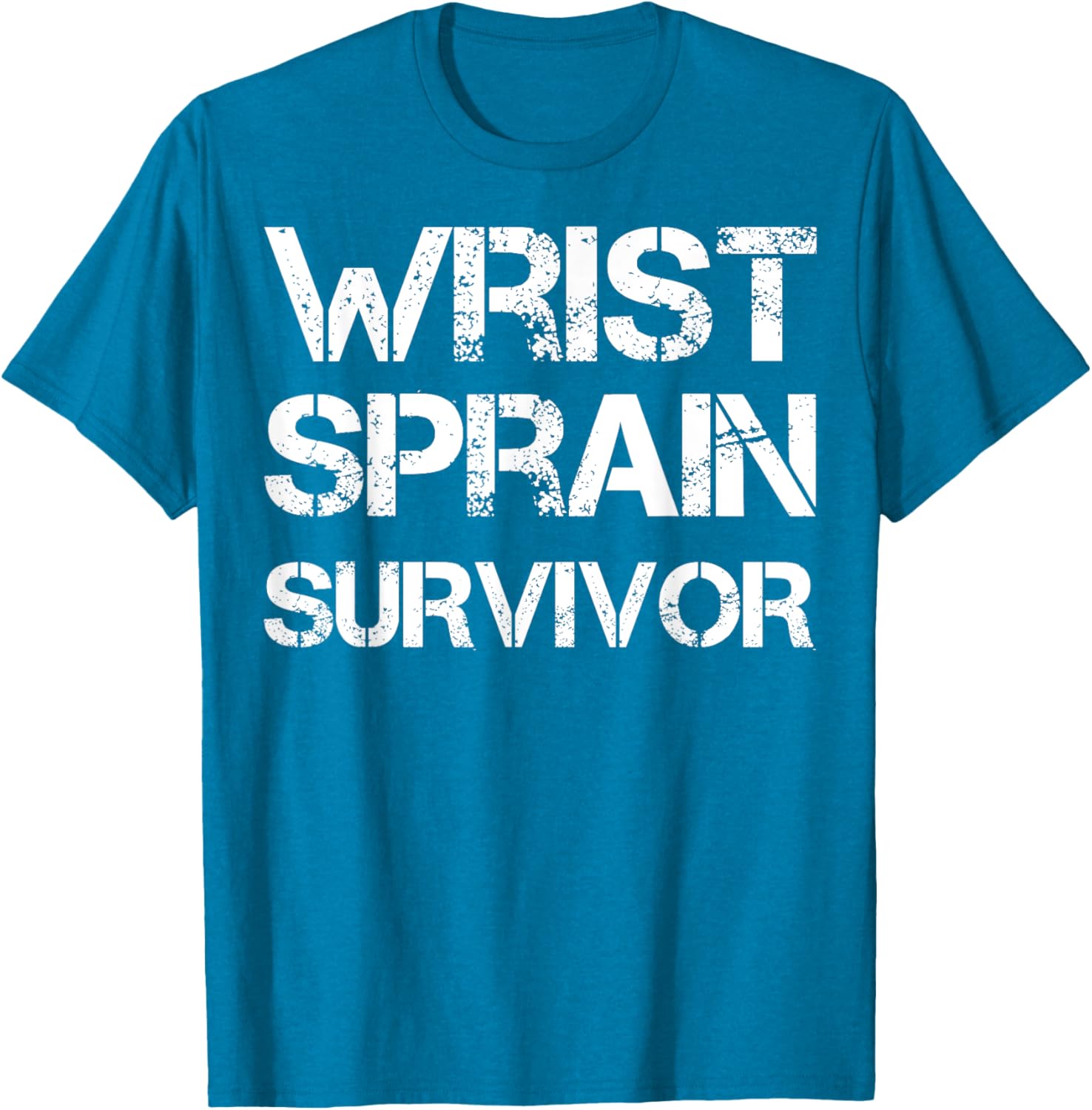 Wrist Sprain Survivor T-Shirt for Comfort and Recovery Support - 19