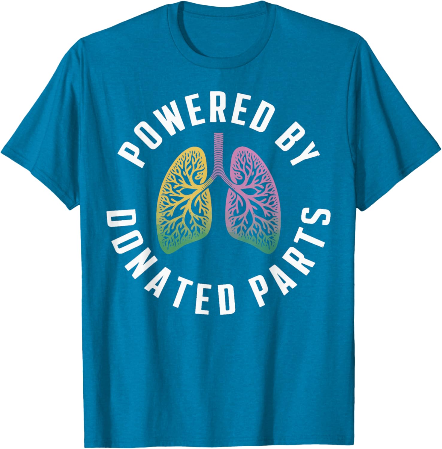 Powered By Donated Parts T-Shirt for Unique Fashion and Comfort - 2