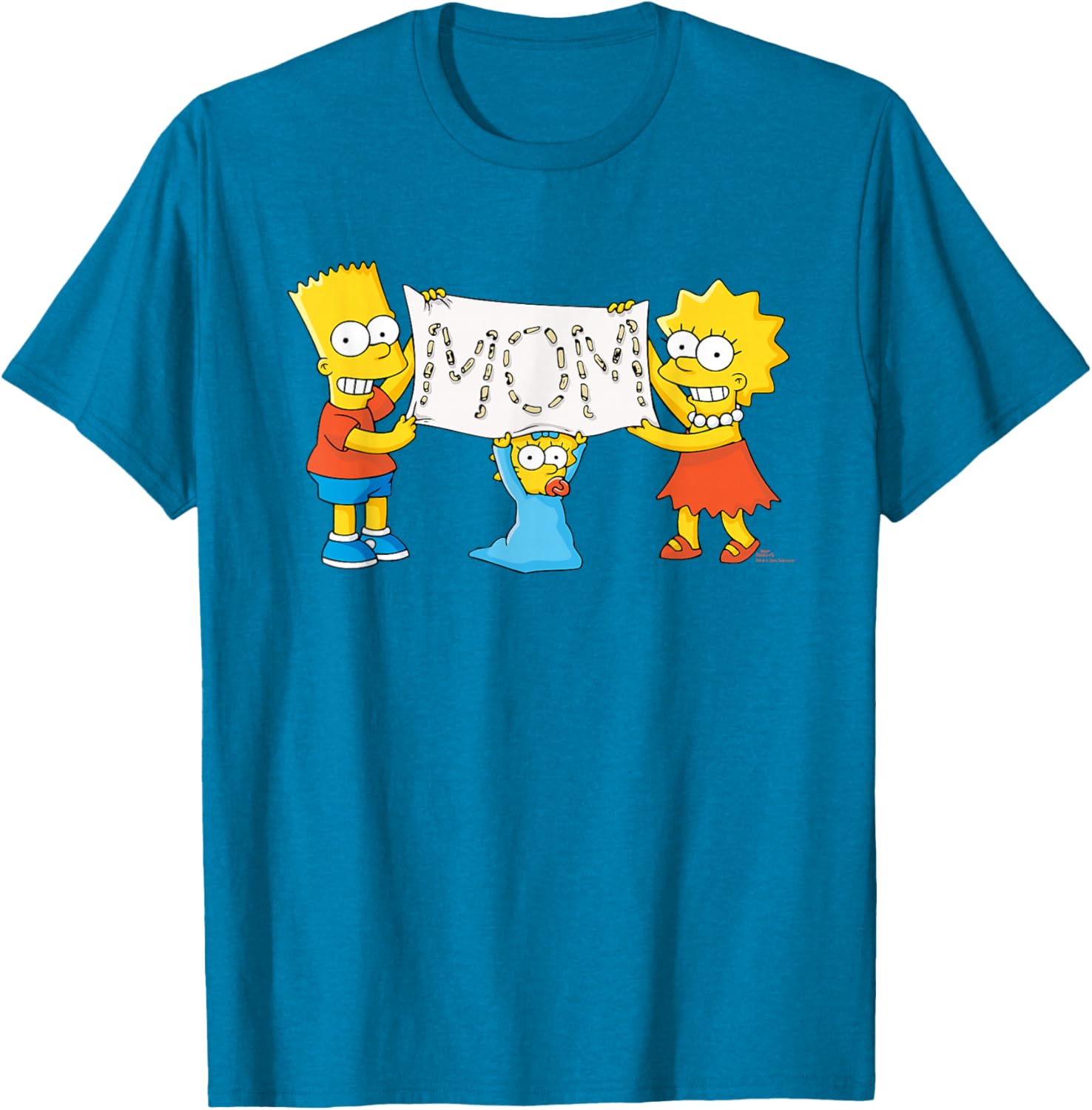 The Simpsons Macaroni Art T-Shirt Perfect Mother's Day Birthday Gift - 3