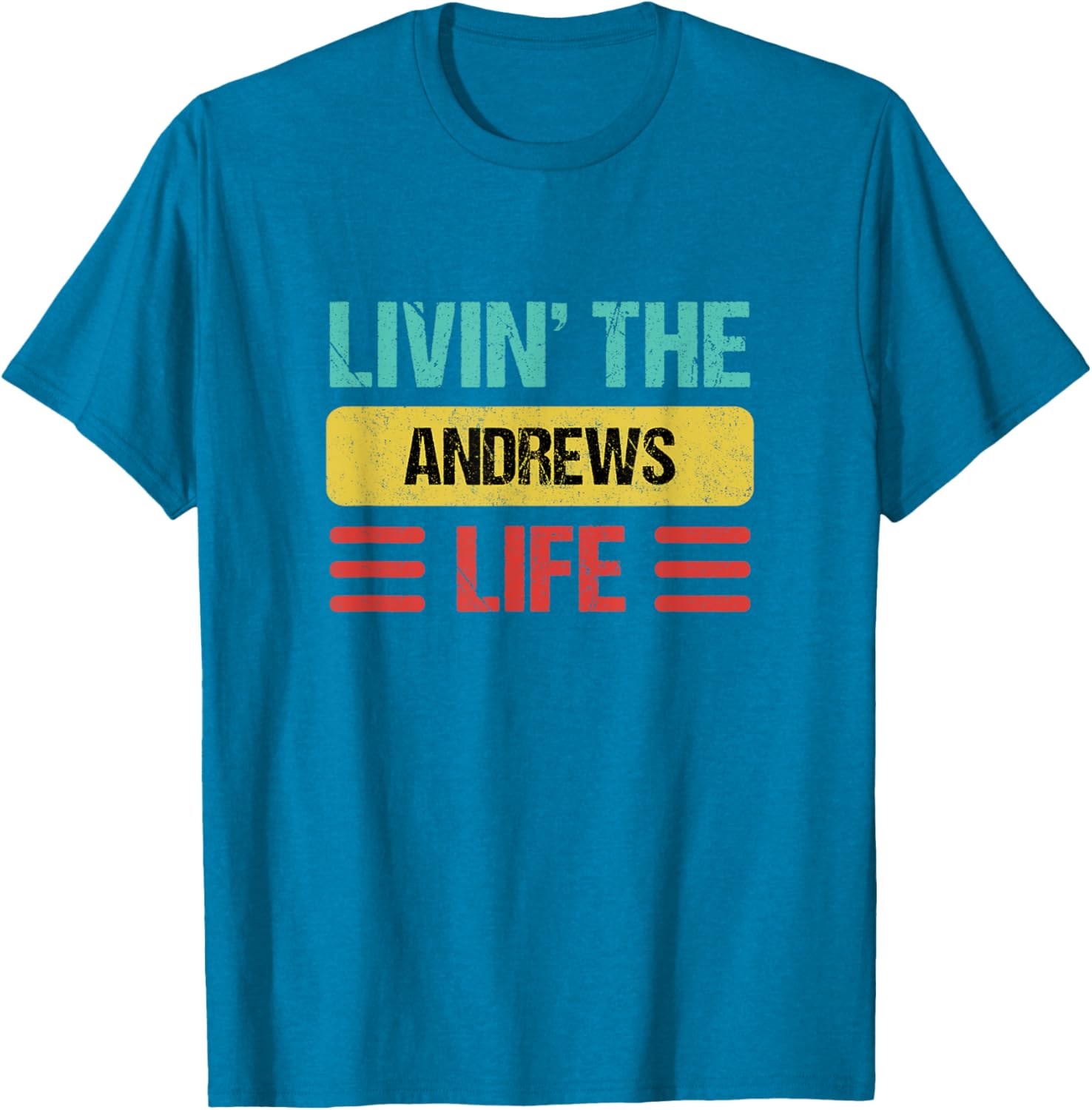 Personalized Andrews Name T-Shirt for Cool Casual Style and Fun - 13