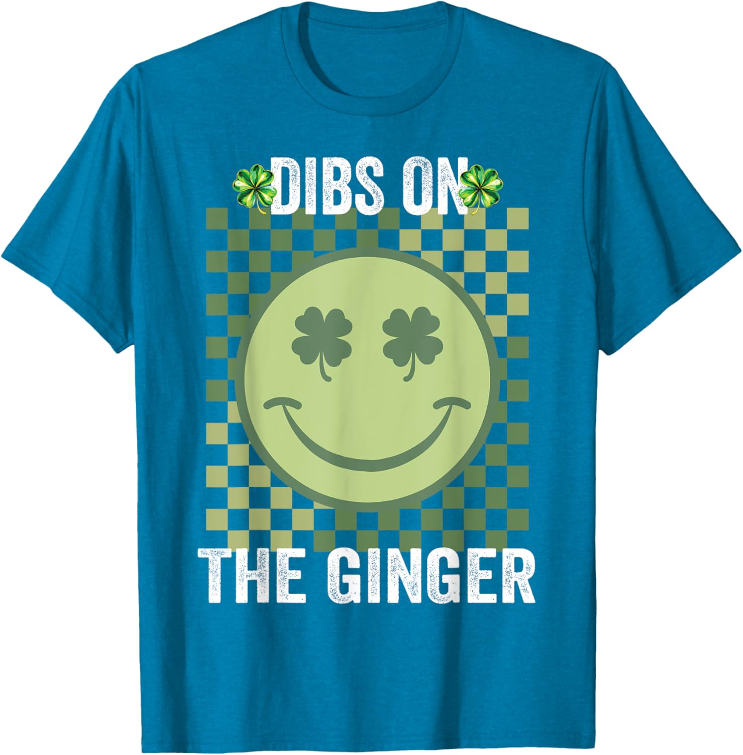 Dibs on the Ginger St Patrick's Shamrock T-Shirt for Women and Girls - 27