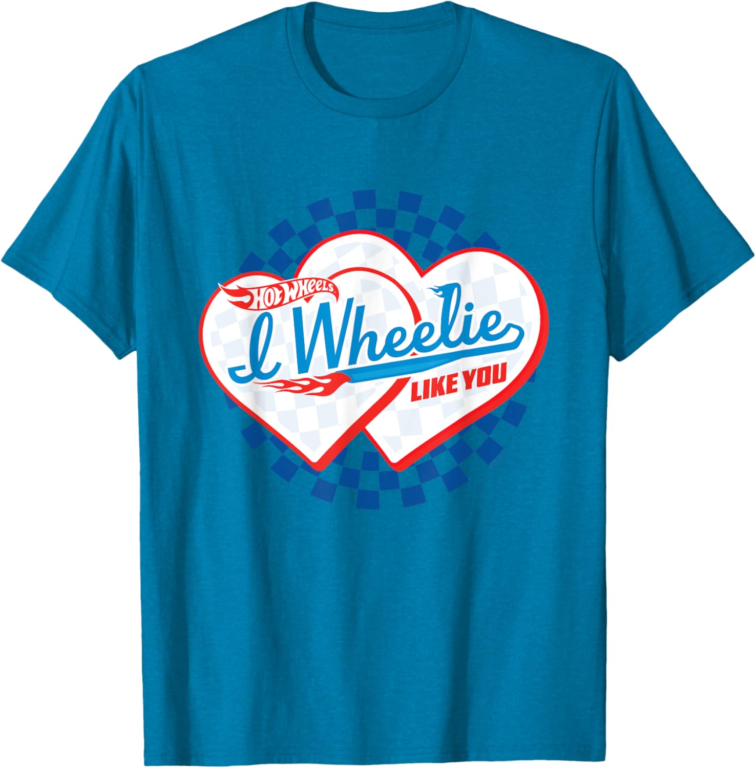 Hot Wheels I Wheelie Like You T-Shirt for Kids and Adults Fun Gift - 9