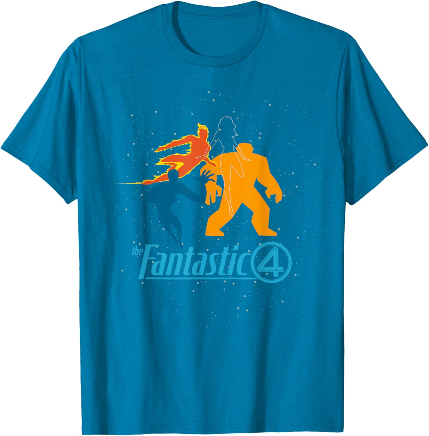 Marvel Studios Fantastic Four Team Logo T-Shirt for Fans and Collectors - 26