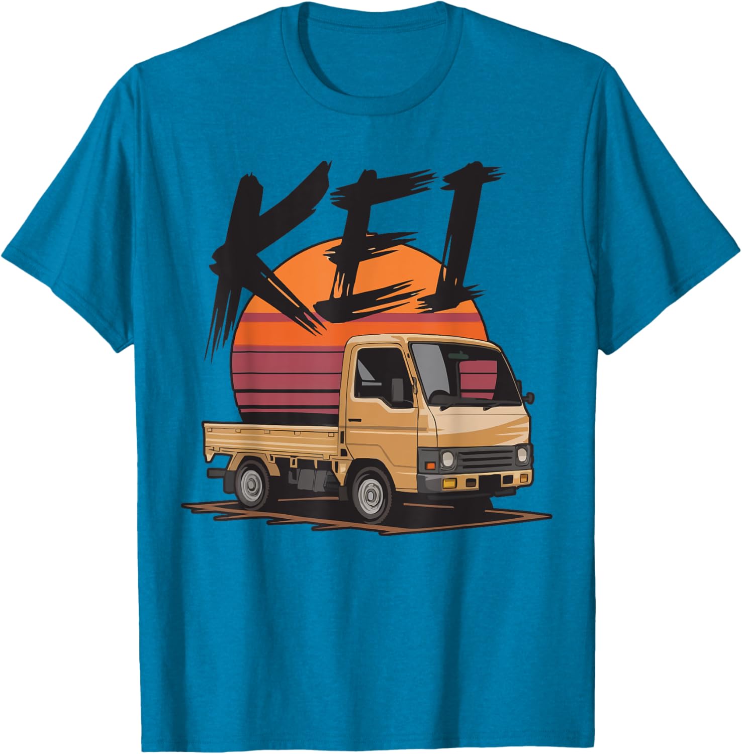 Japanese Kei Truck Driver Mini Truck T-Shirt for Auto Enthusiasts - 6