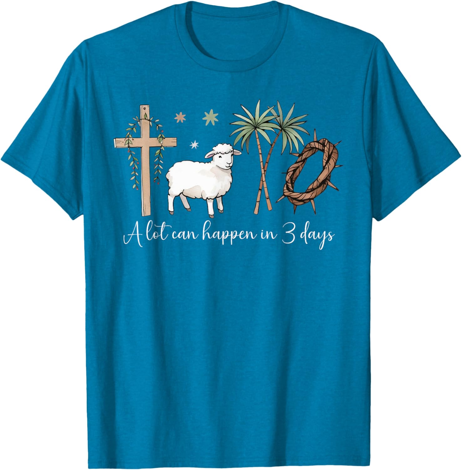 A Lot Can Happen in 3 Days Christian Easter Faith T-Shirt for Jesus Fans - 20