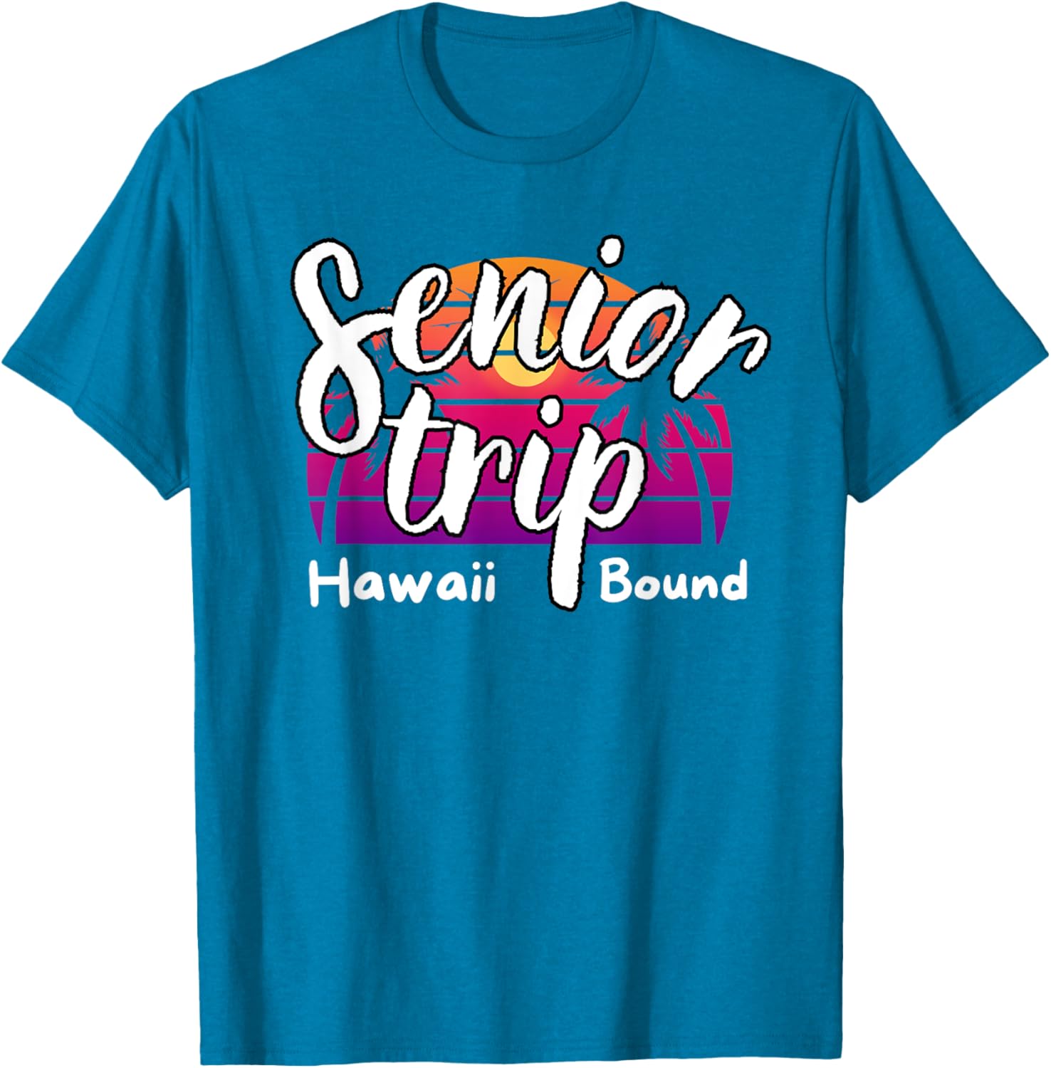 Senior Trip Hawaii Bound Tropical Family Vacation T-Shirt 2025 - 3