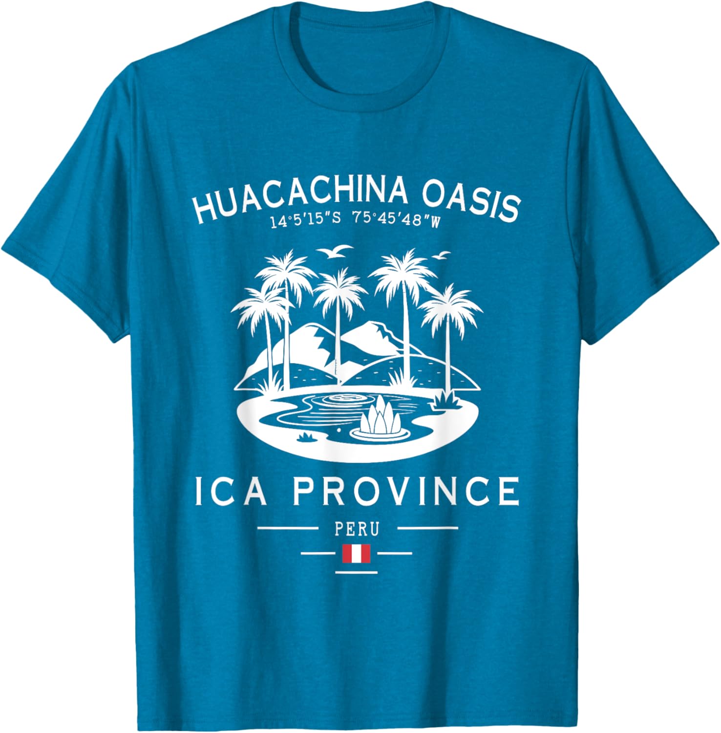 Huacachina Oasis T-Shirt Perfect for Adventure Lovers in the Peruvian Desert - 12