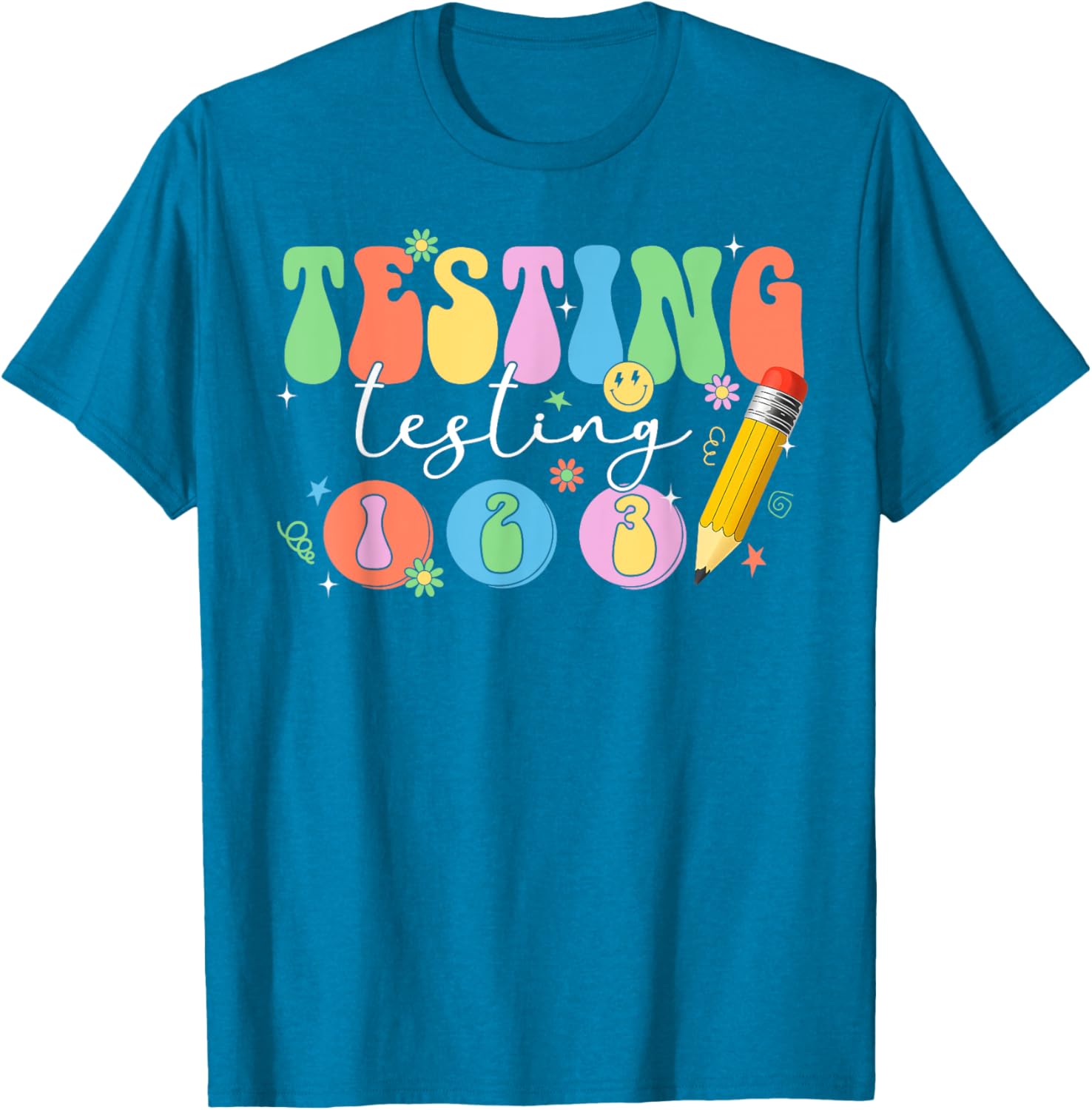 Test Day STAAR Exam Teacher Student T-Shirt for Fun Classroom Spirit - 20