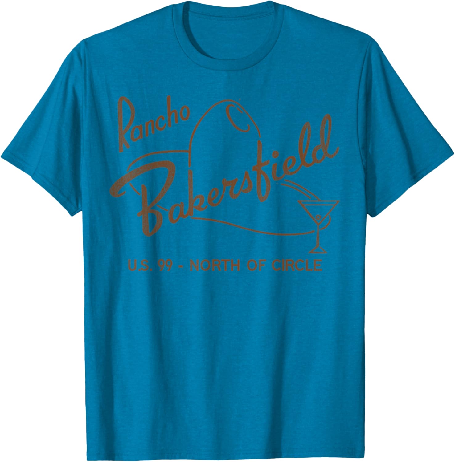 Vintage Rancho Bakersfield Retro Motel T-Shirt for California Lovers - 13