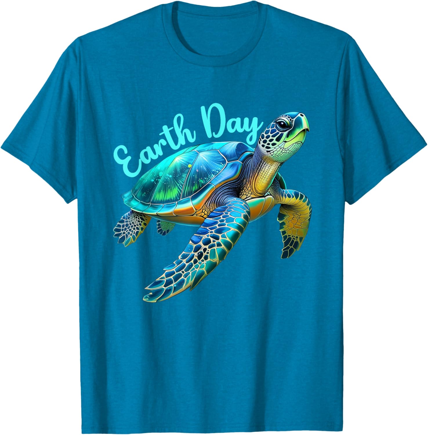 Sea Turtle Earth Day T-Shirt for Men and Women - Save the Planet! - 2