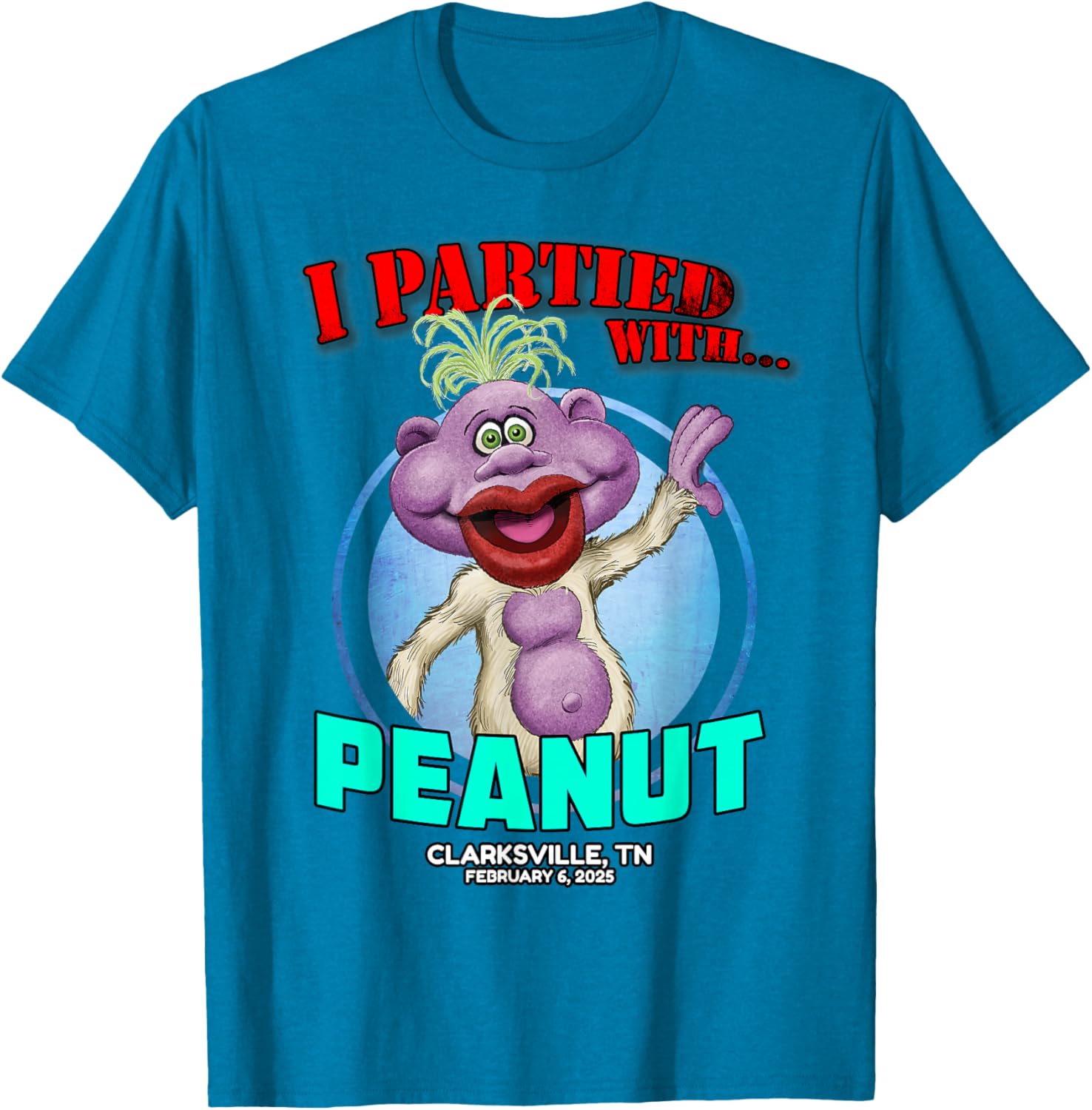 Peanut Clarksville TN 2025 T-Shirt Fun Gift for Peanut Lovers - 4