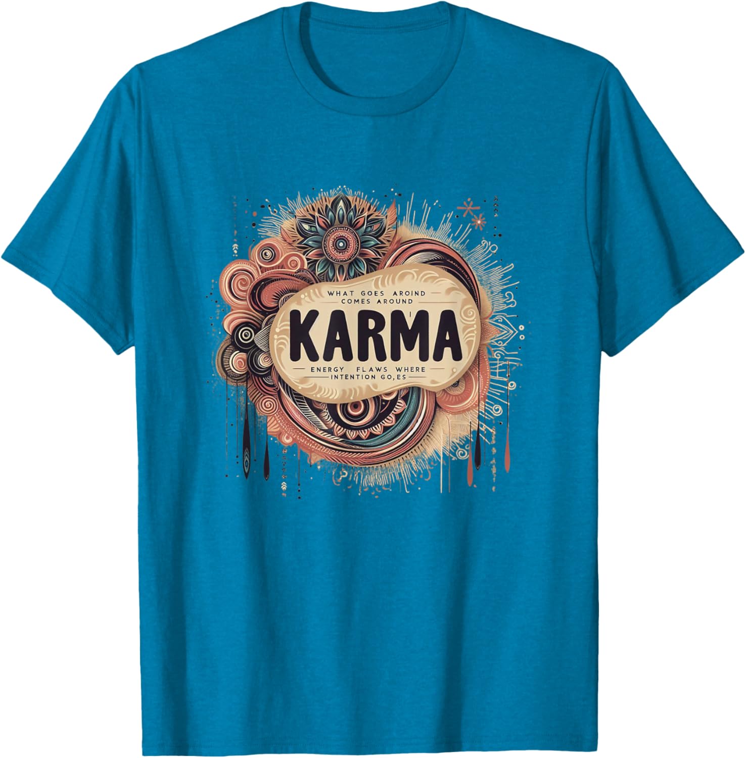 Inspirational Karma Quote Tee - Spread Positive Energy with Style - 25