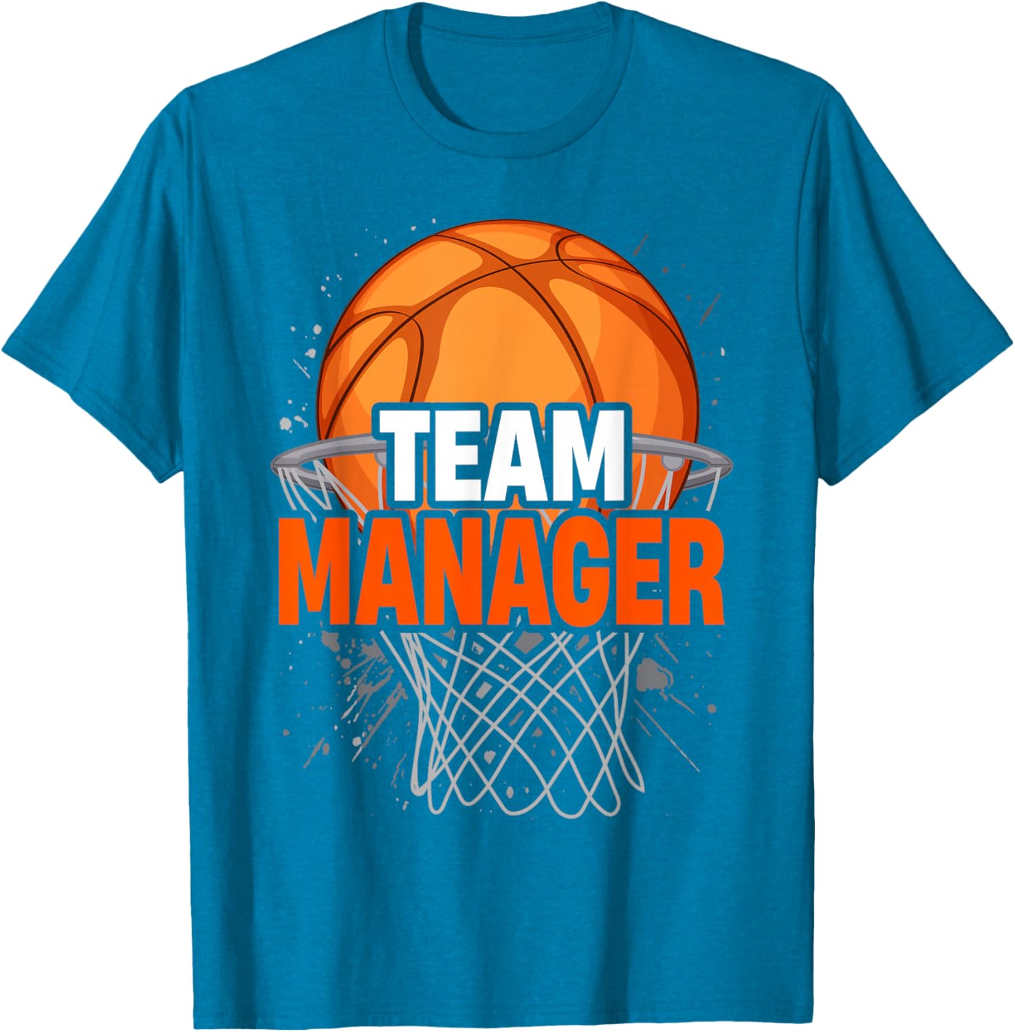 Basketball Team Manager T-Shirt for Sports Game Lovers and Fans - 12