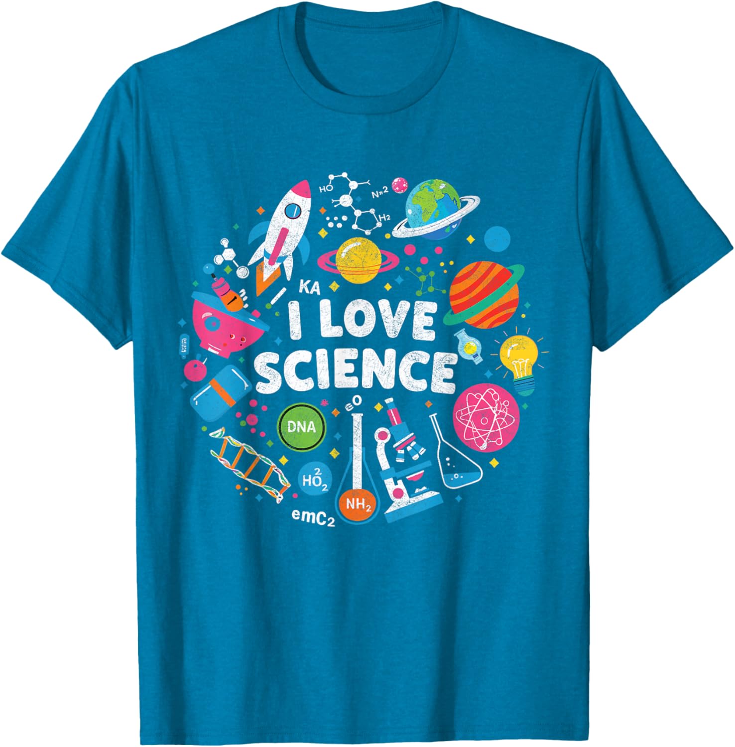 I Love Science T-Shirt for Kids - Perfect Gift for Young Science Lovers - 9