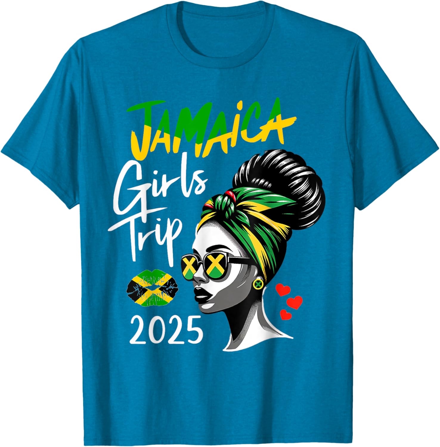 Jamaica Girls Trip 2025 Matching Summer Vacation T-Shirt for Women - 5