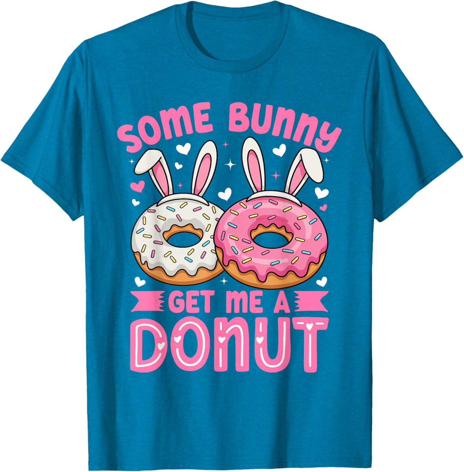 Some Bunny Get Me A Donut Funny Easter Bunny T-Shirt for Foodies - 12