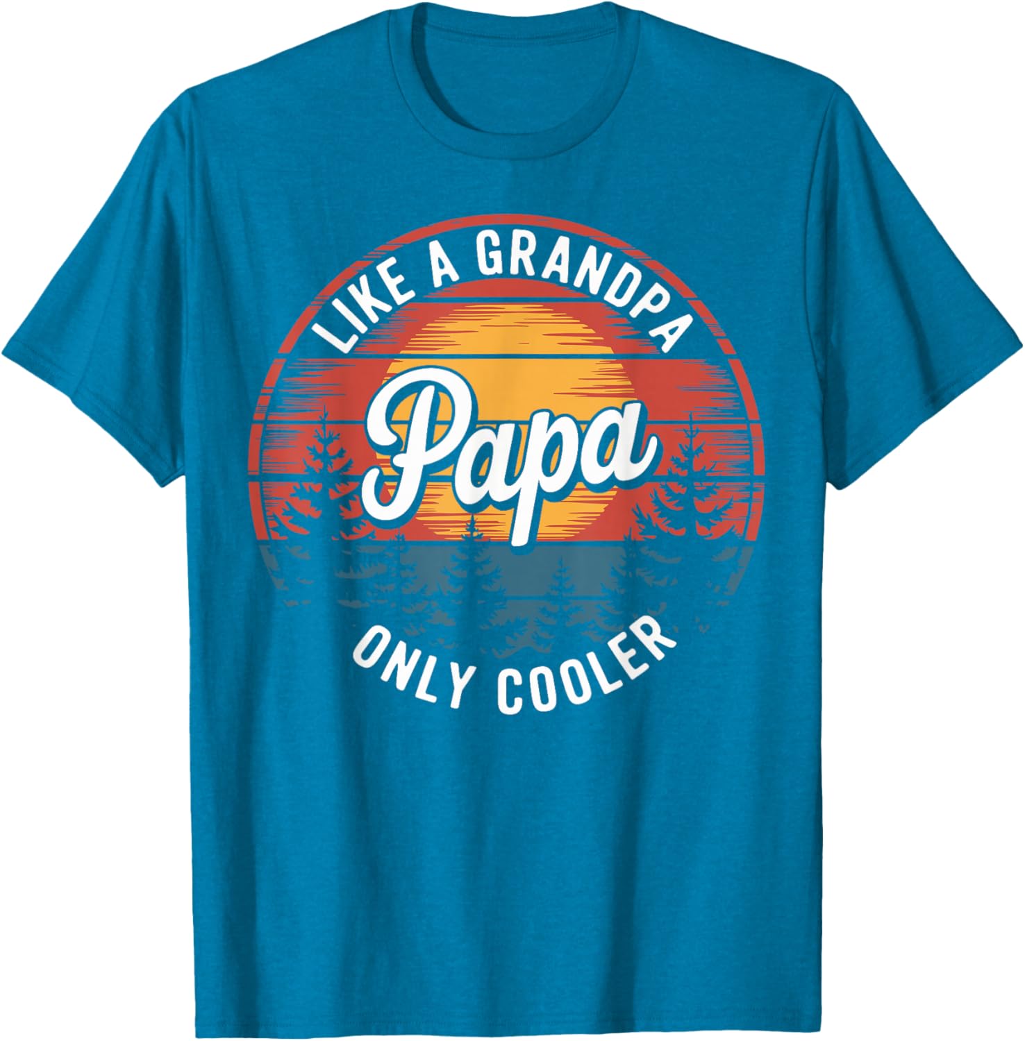 Cool Funny Dad T-Shirt Papa Like A Grandpa Definition Gift for Fathers - 27