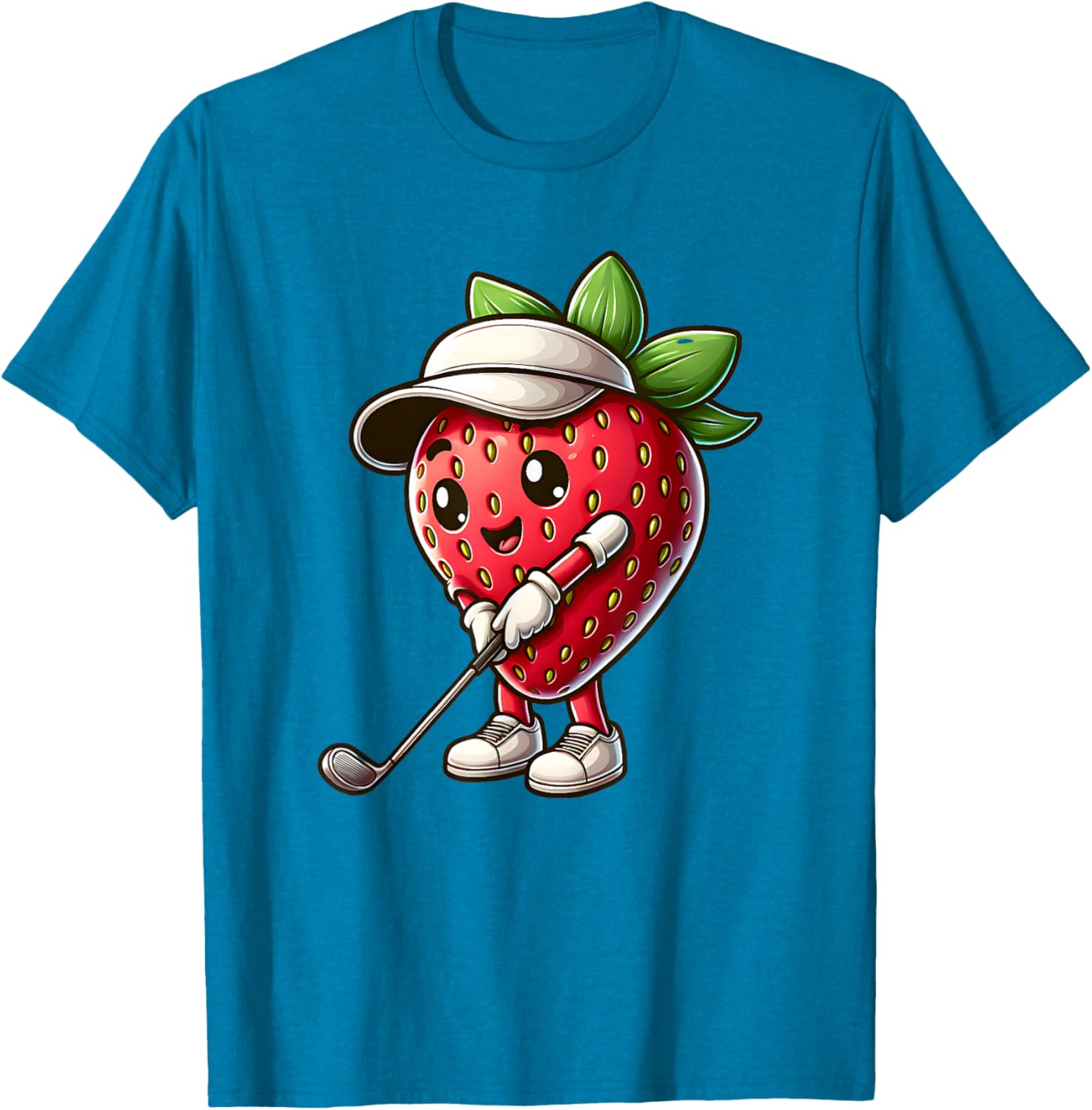 Funny Strawberry Golf Buddy T-Shirt for Golf Lovers and Friends - 24