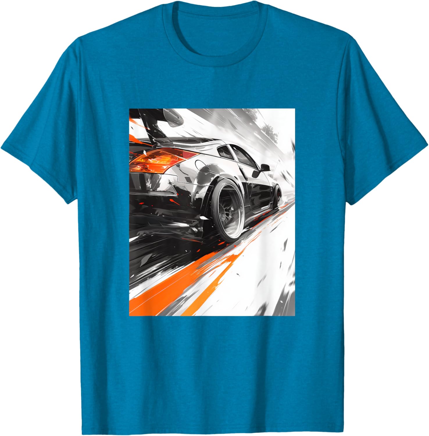 JDM Race 350 Z33 Tuning Drift Import Graphic T-Shirt for Car Enthusiasts - 11