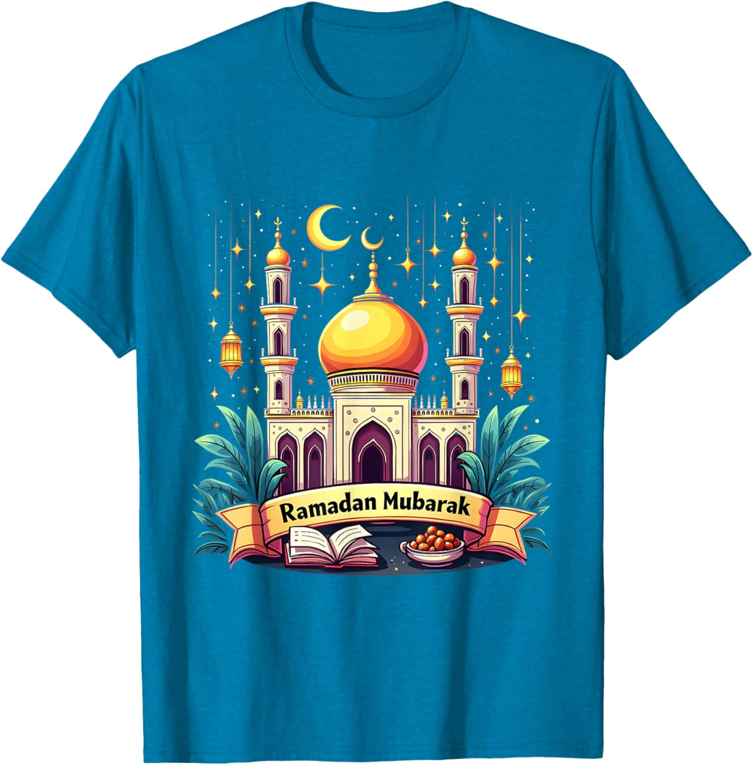 Happy Ramadan Mubarak T-Shirt 2025 Celebrating the Joy of Ramadan - 13