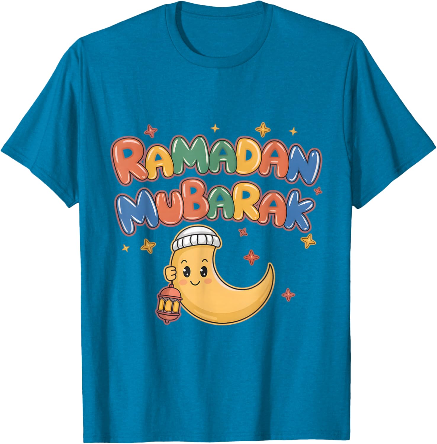 Kids Ramadan Mubarak T-Shirt for Boys Stylish Youth Apparel - 18