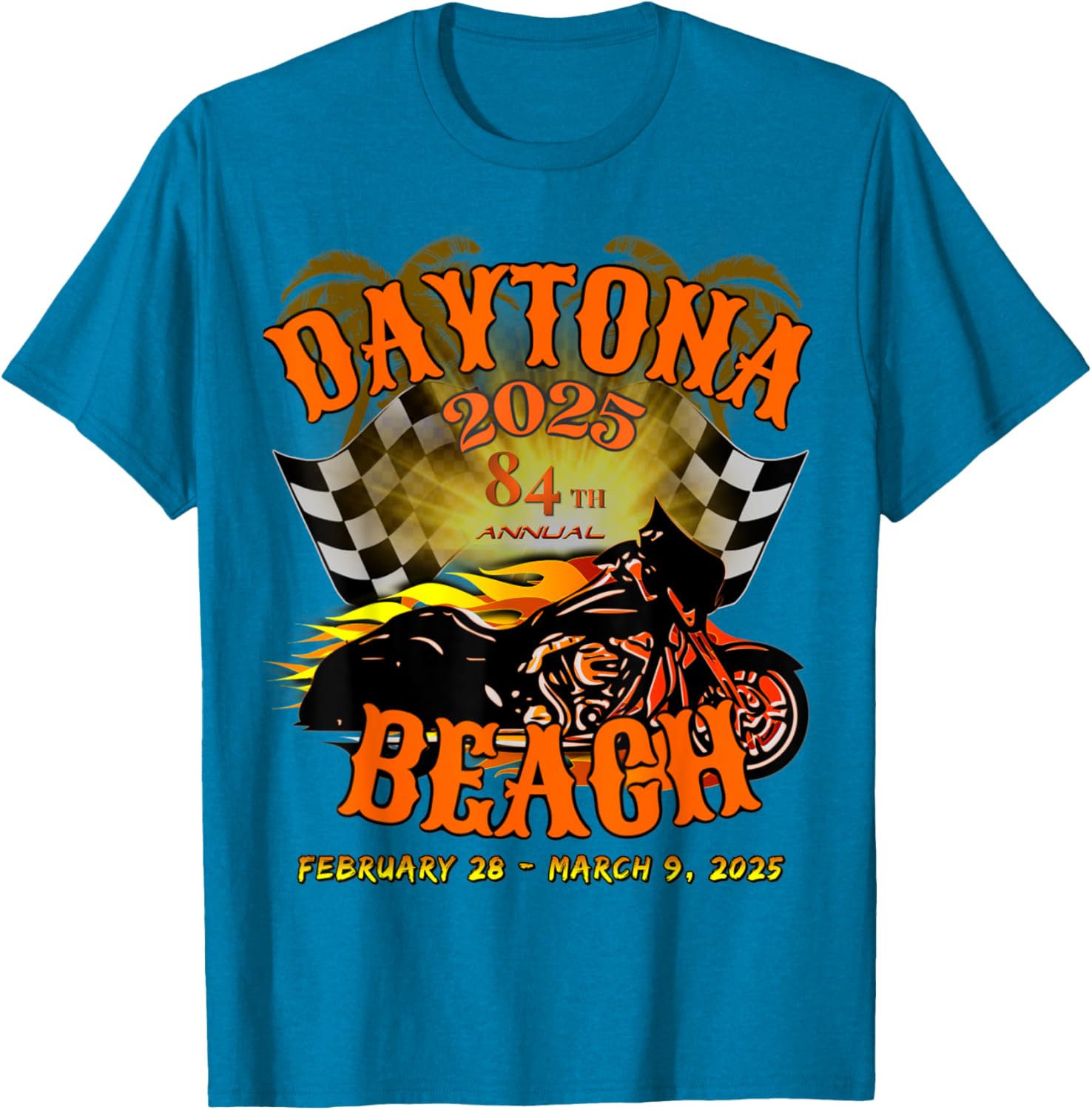Bike Week 2025 Vintage Rally T-Shirt 84th Annual Event Apparel - 6