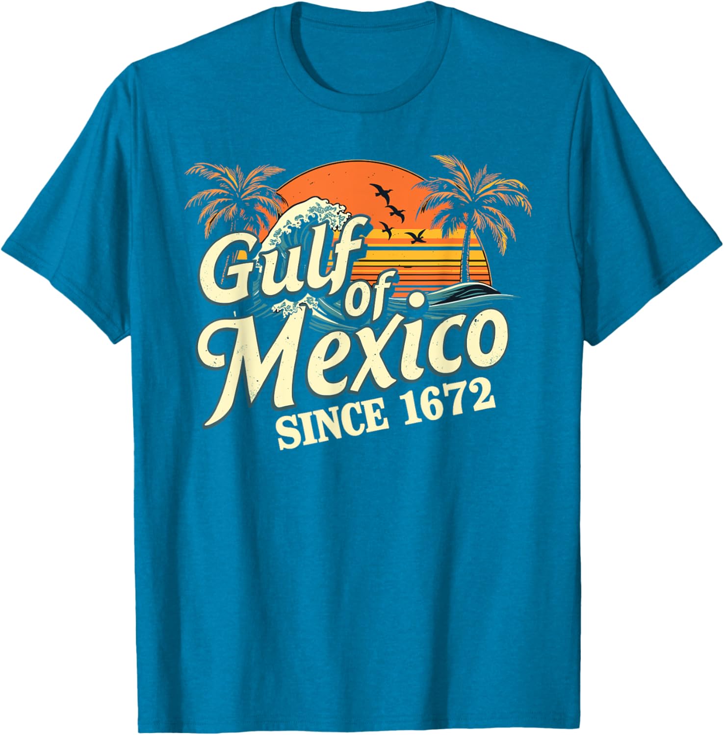 Gulf of Mexico Sea Surf T-Shirt for Endless Summer Vibes and Style - 6