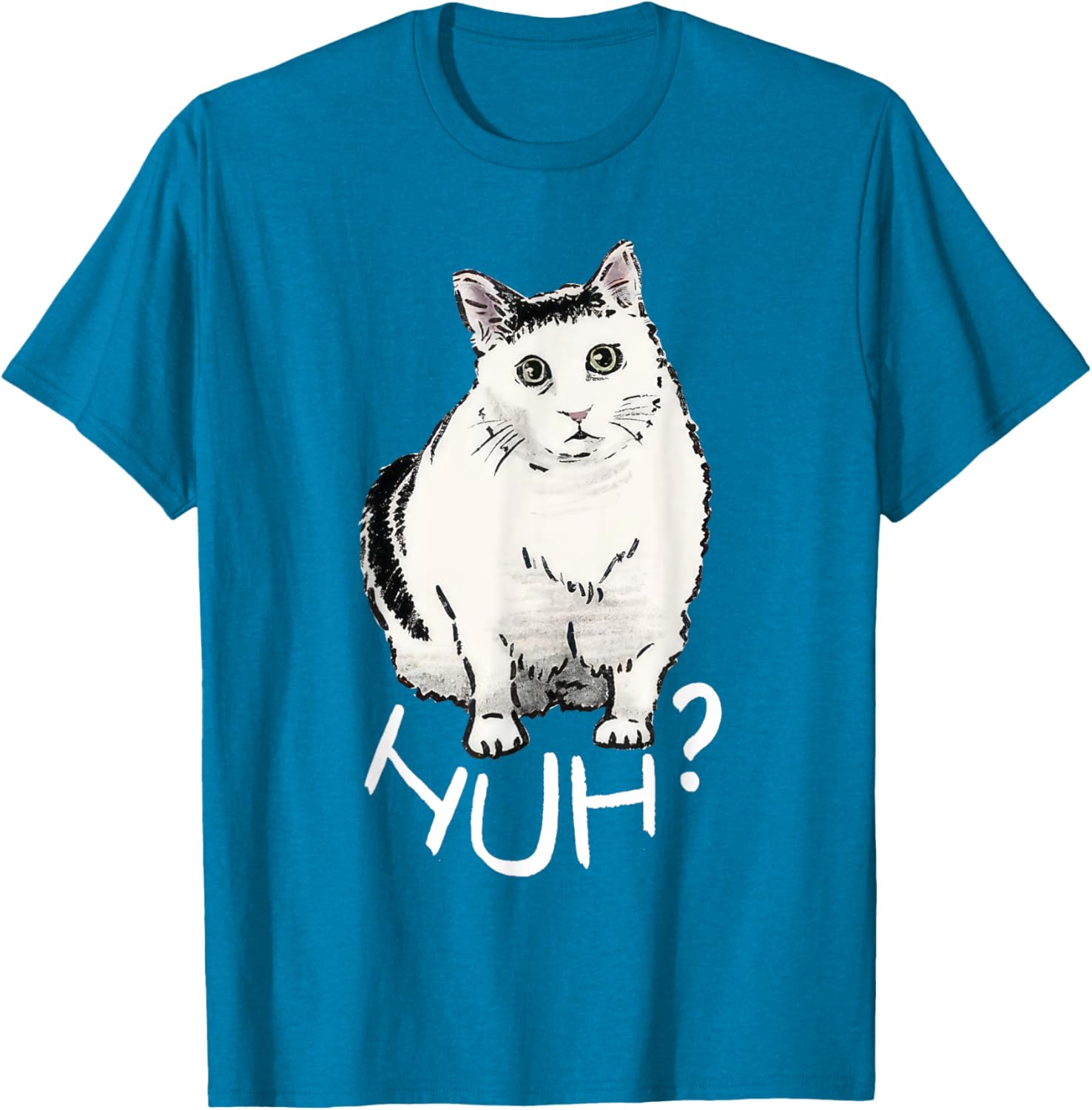 Funny Huh Cat Meme T-Shirt for Men, Women, and Kids - Cute & Comfy! - 3