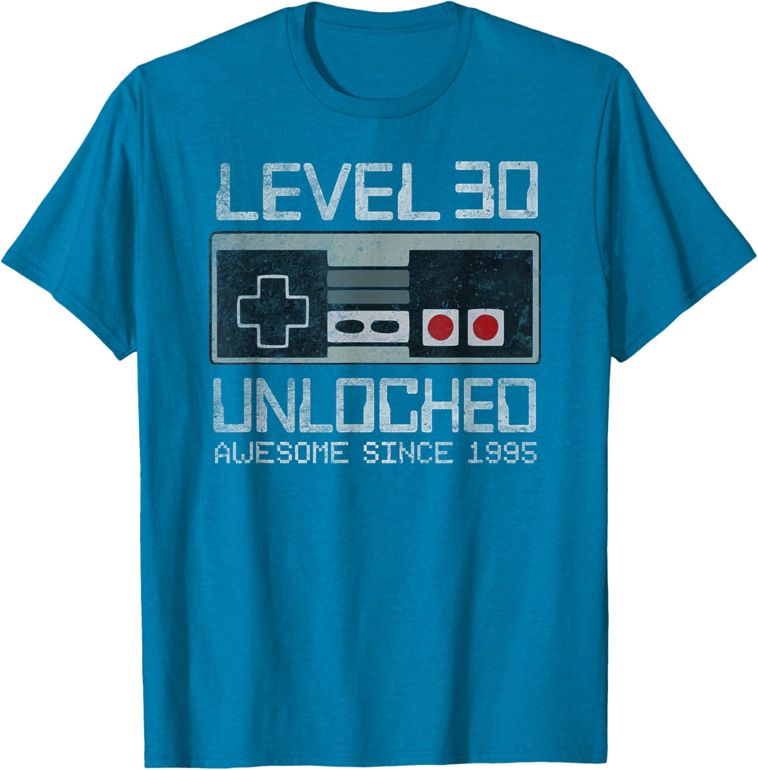 Level 30 Unlocked 30th Birthday Gamer T-Shirt for Men - Fun Gift Idea - 2