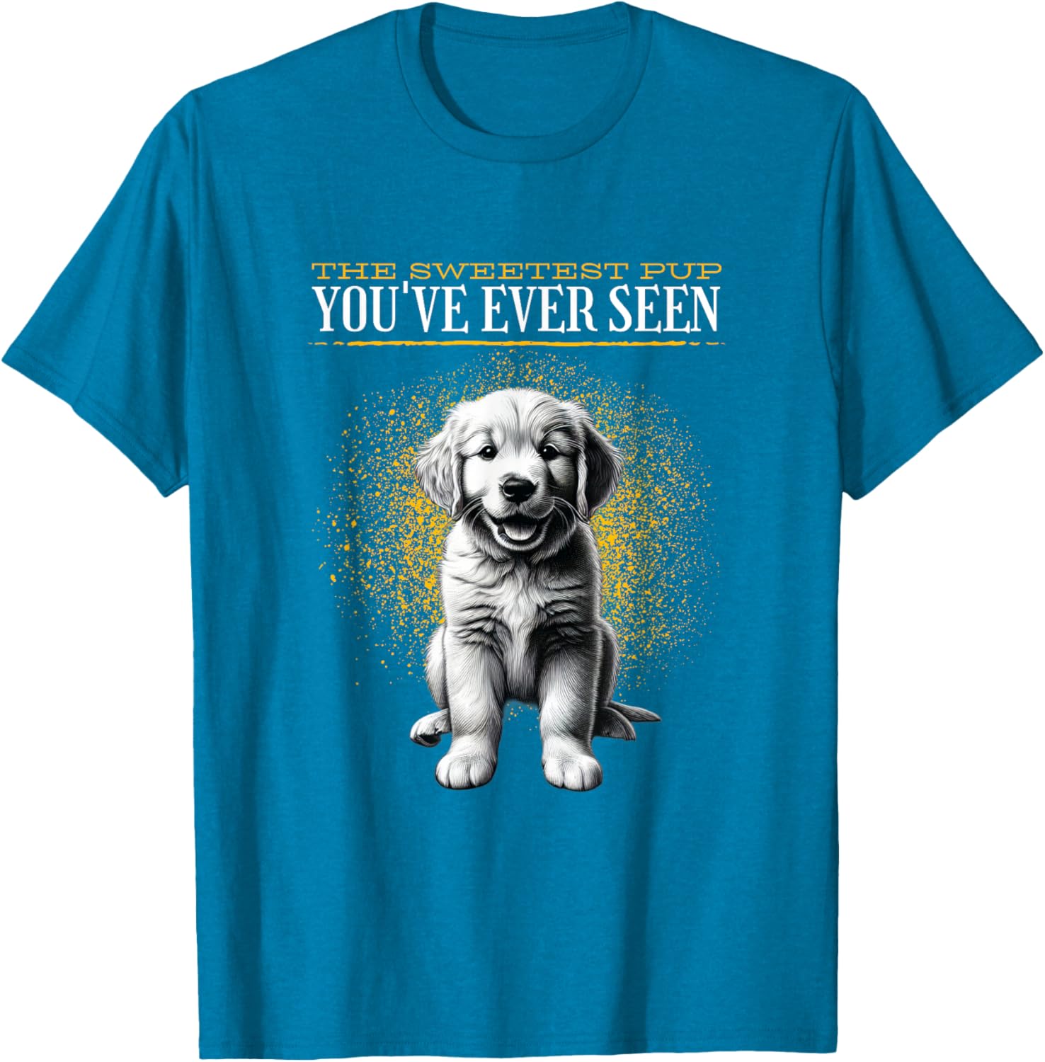 Adorable Golden Retriever Puppy T-Shirt for Dog Lovers - Unisex Style - 8