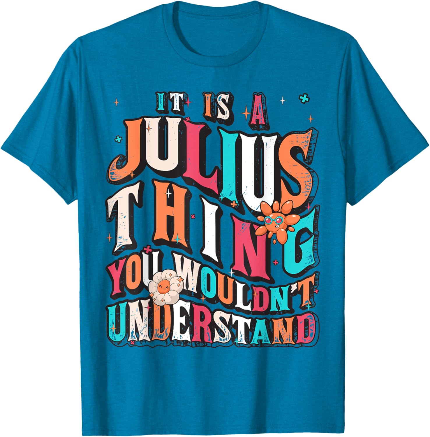 Julius Groovy T-Shirt for Fans - Unique It's Julius Thing Design - 4
