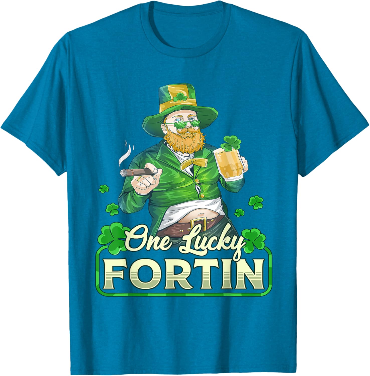 One Lucky Fortin St. Patrick's Day T-Shirt for the Whole Family - 10