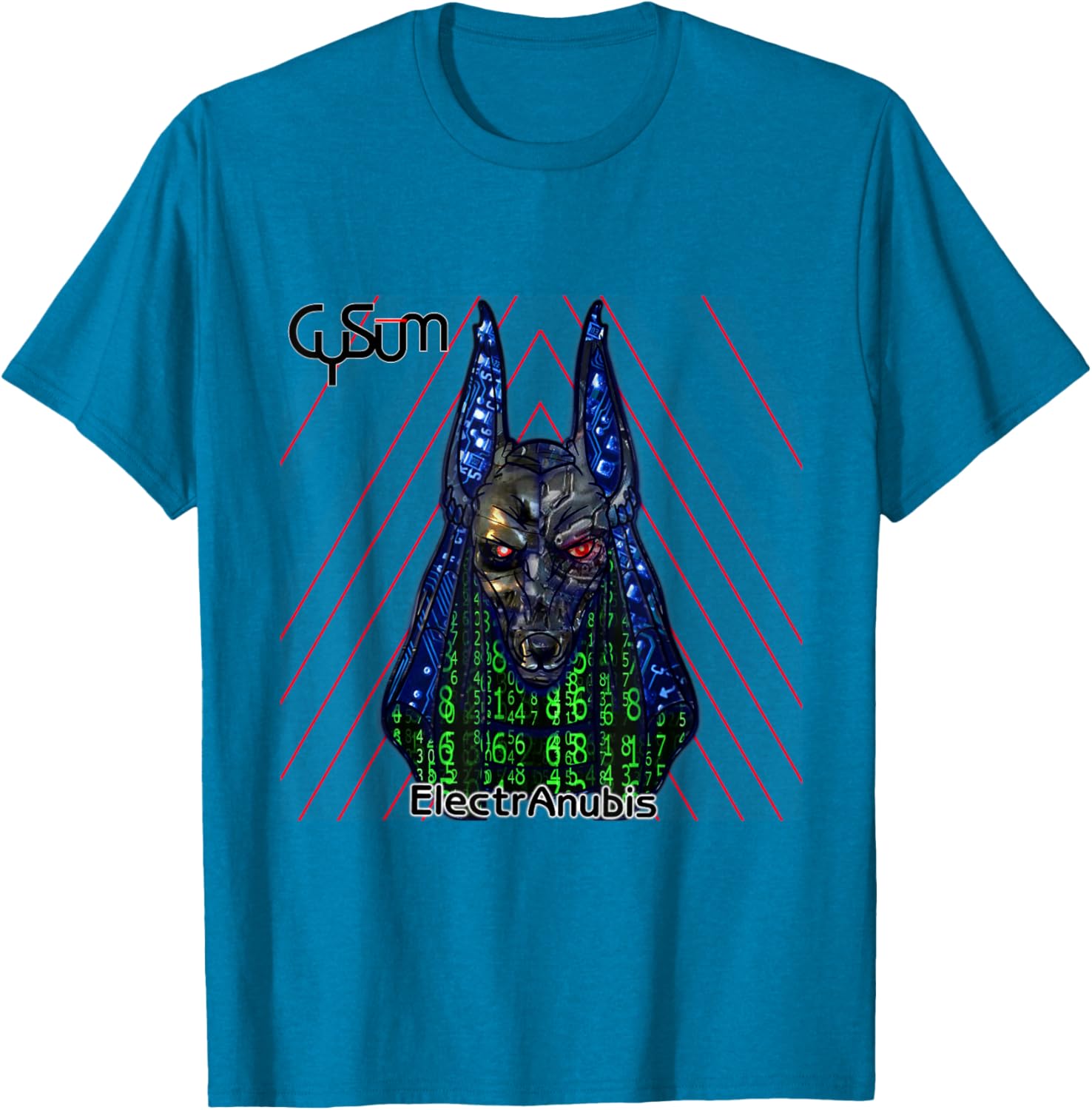 ElectrAnubis Graphic T-Shirt for Unique Style and Comfort - 3