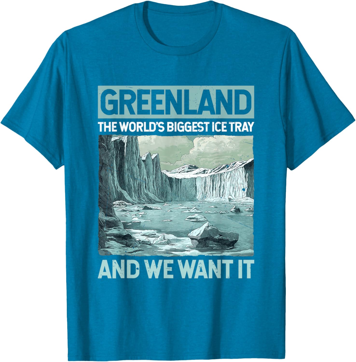 World's Biggest Ice Tray Costume T-Shirt for Fun Celebrations - 14