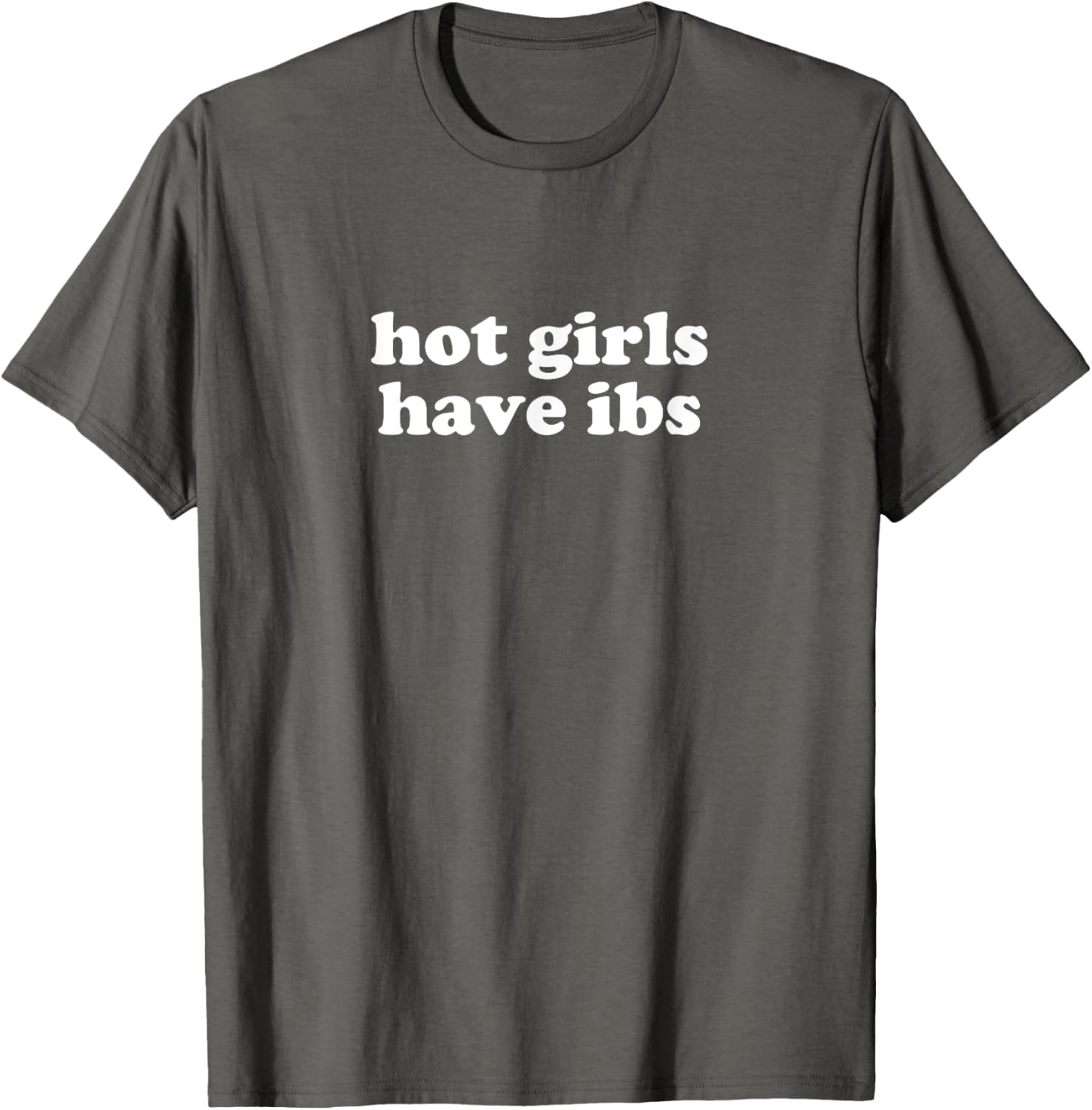 Hot Girls Have IBS Y2K Aesthetic T-Shirt for Trendy Fashion Lovers - 8
