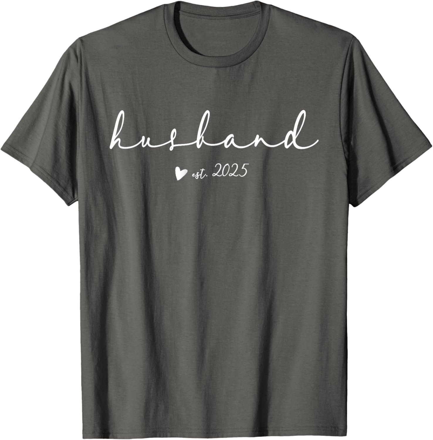 Just Married Husband T-Shirt 2025 Honeymoon Couple Gift Apparel - 4