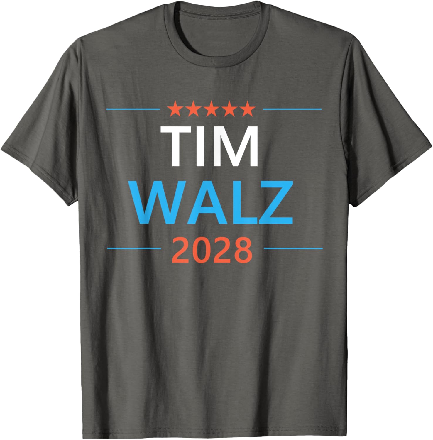 Tim Walz 2028 Presidential Campaign T-Shirt for Supporters and Fans - 5