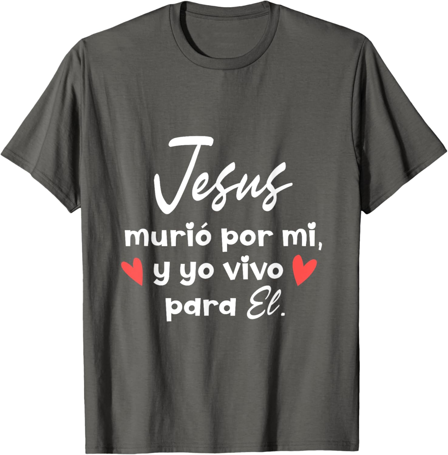 Inspirational Jesus Died For Me Christian T-Shirt for Faithful Living - 1