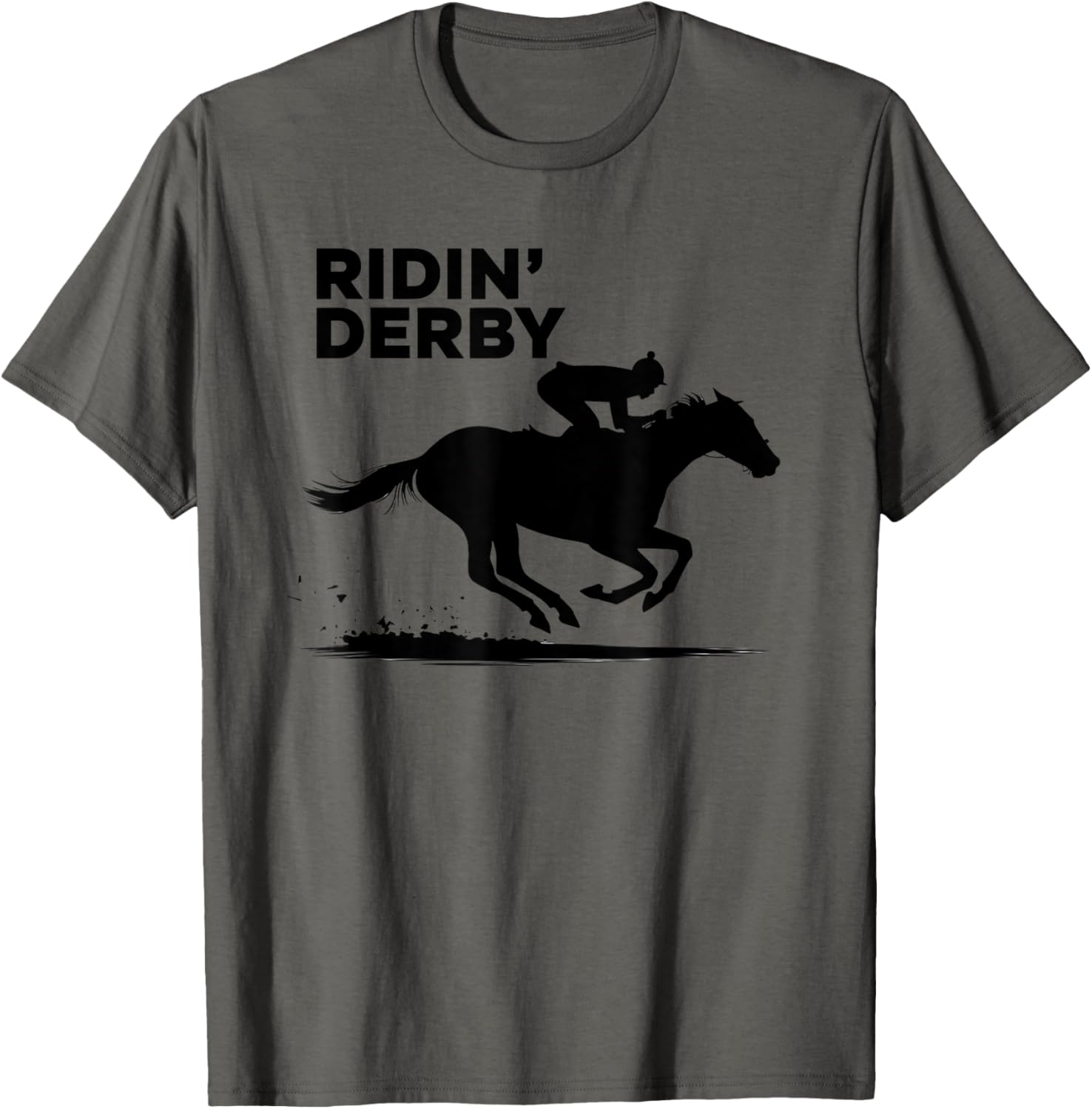 Ridin' Derby T-Shirt for Horse Racing Fans - Perfect for Enthusiasts! - 8