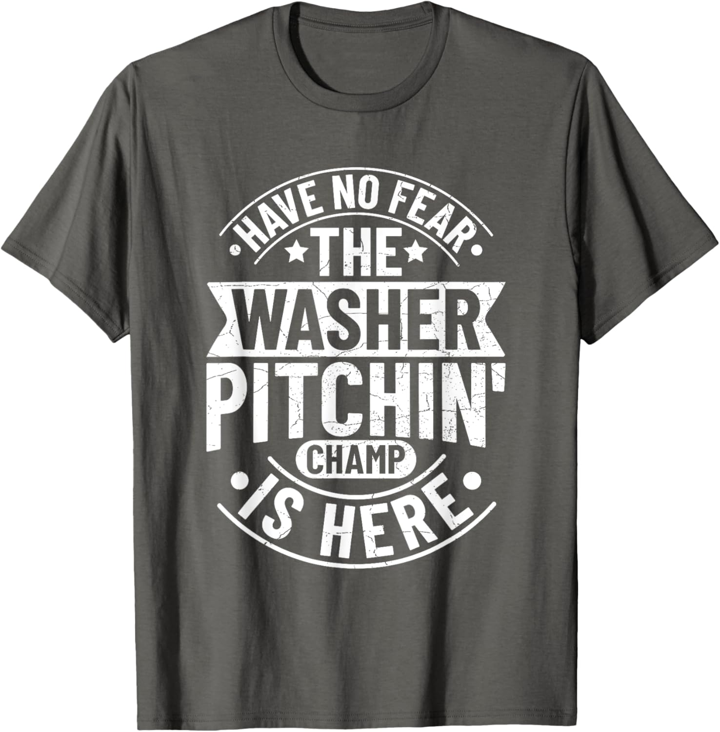 Fun Washer Pitching Quote T-Shirt for Washer Pitching Fans and Players - 5